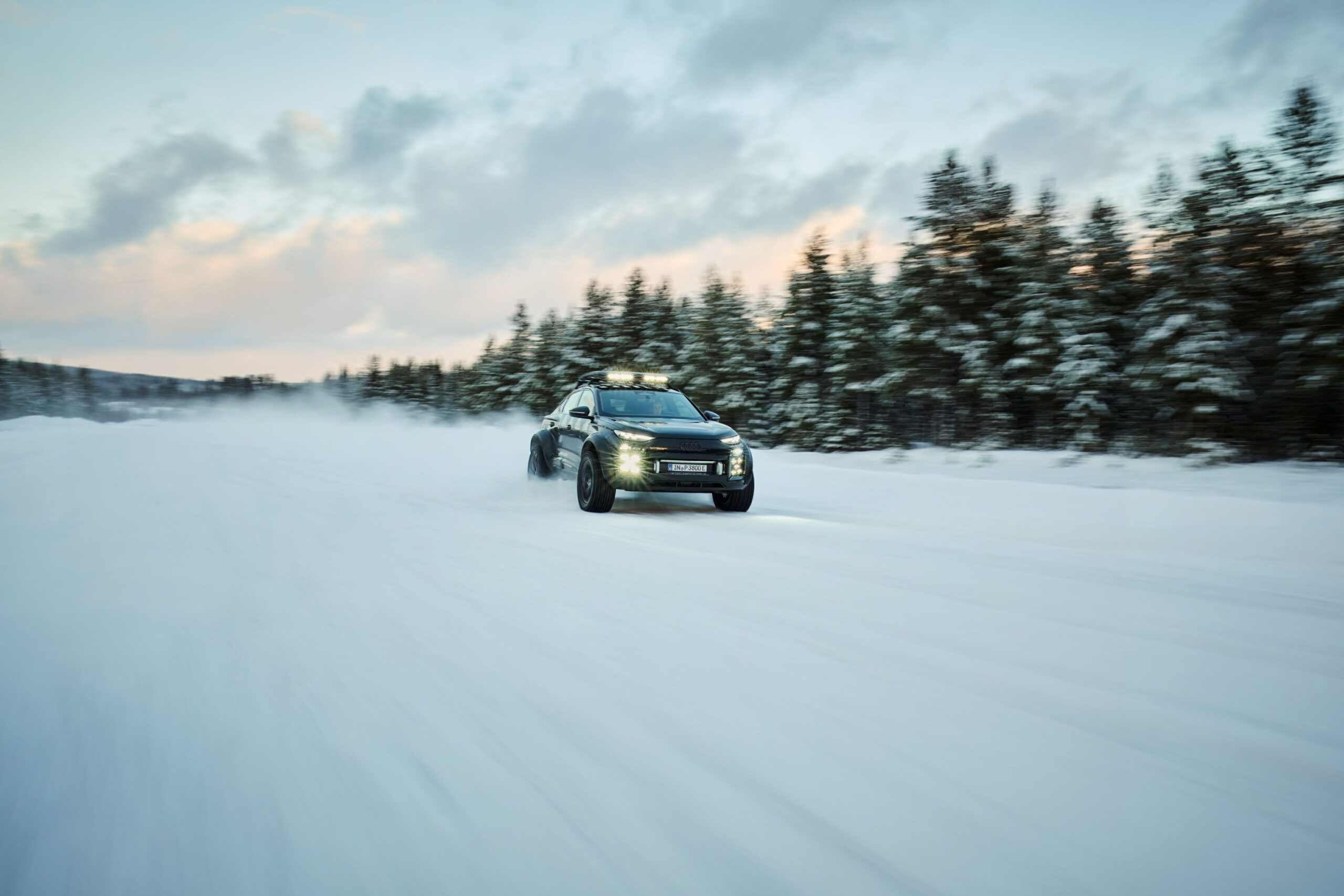 Audi Q6 e-tron Off-Road Concept Gains Portal Axles, Chunky Tires