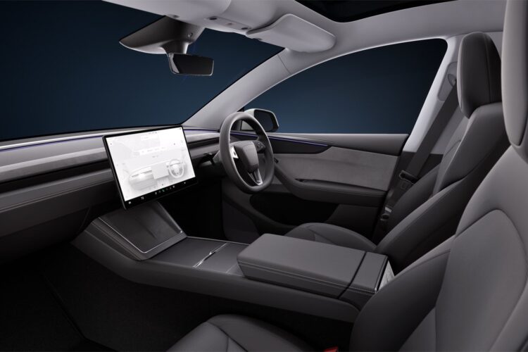 2025 Tesla Model Y Is Redone, with a New Face and Traditional Turn Signals