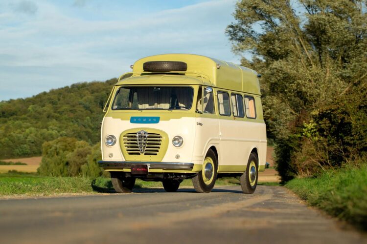 1955 Alfa Romeo Camper Van Is Today’s Pick on Bring a Trailer