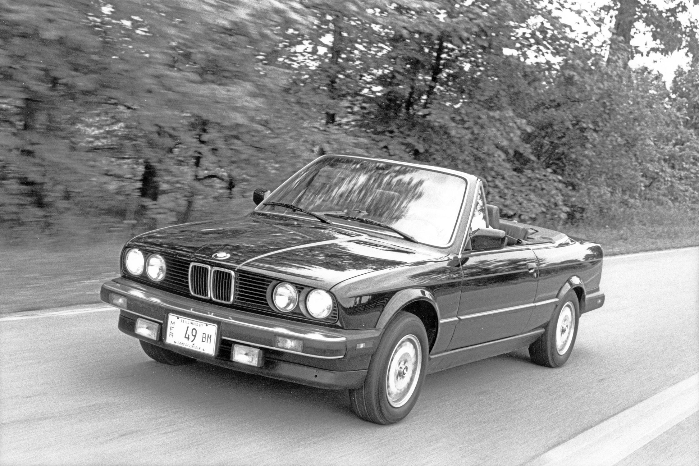 1987 BMW 325i Convertible Tested: Serious Frivolity