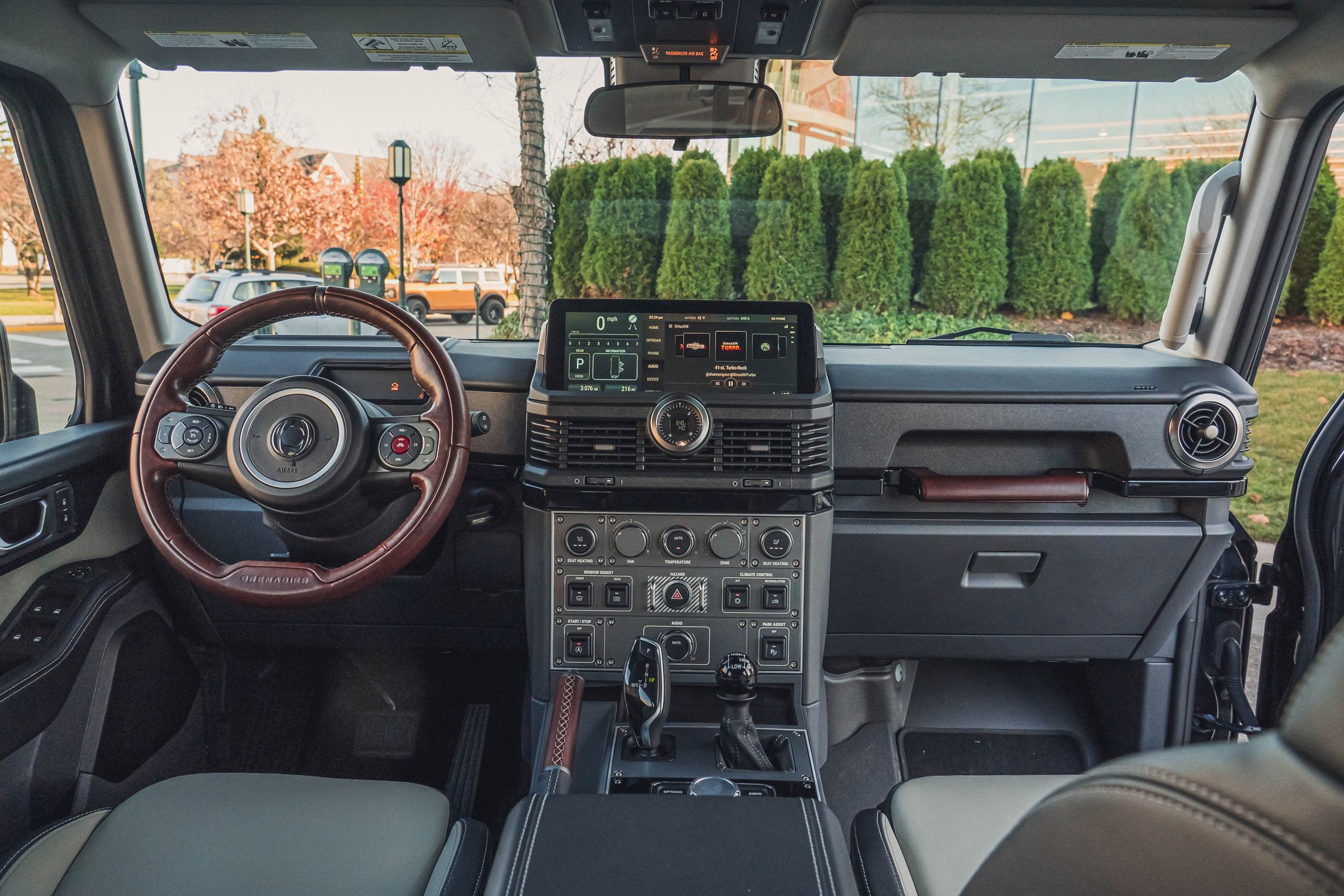 View Interior Photos of the 2023 Ineos Grenadier Fieldmaster