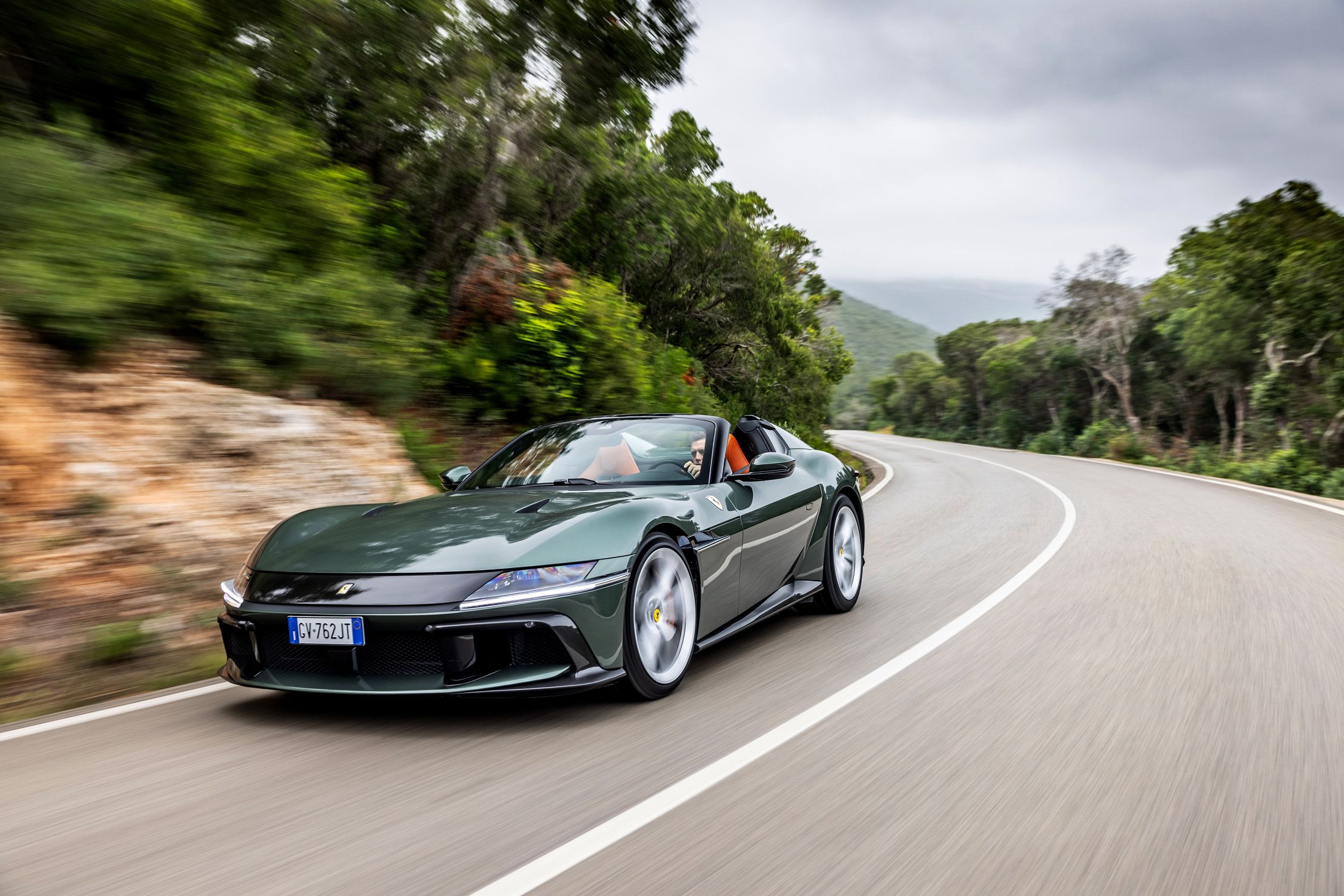 The Ferrari 12Cilindri Spider Is a Sensory Experience