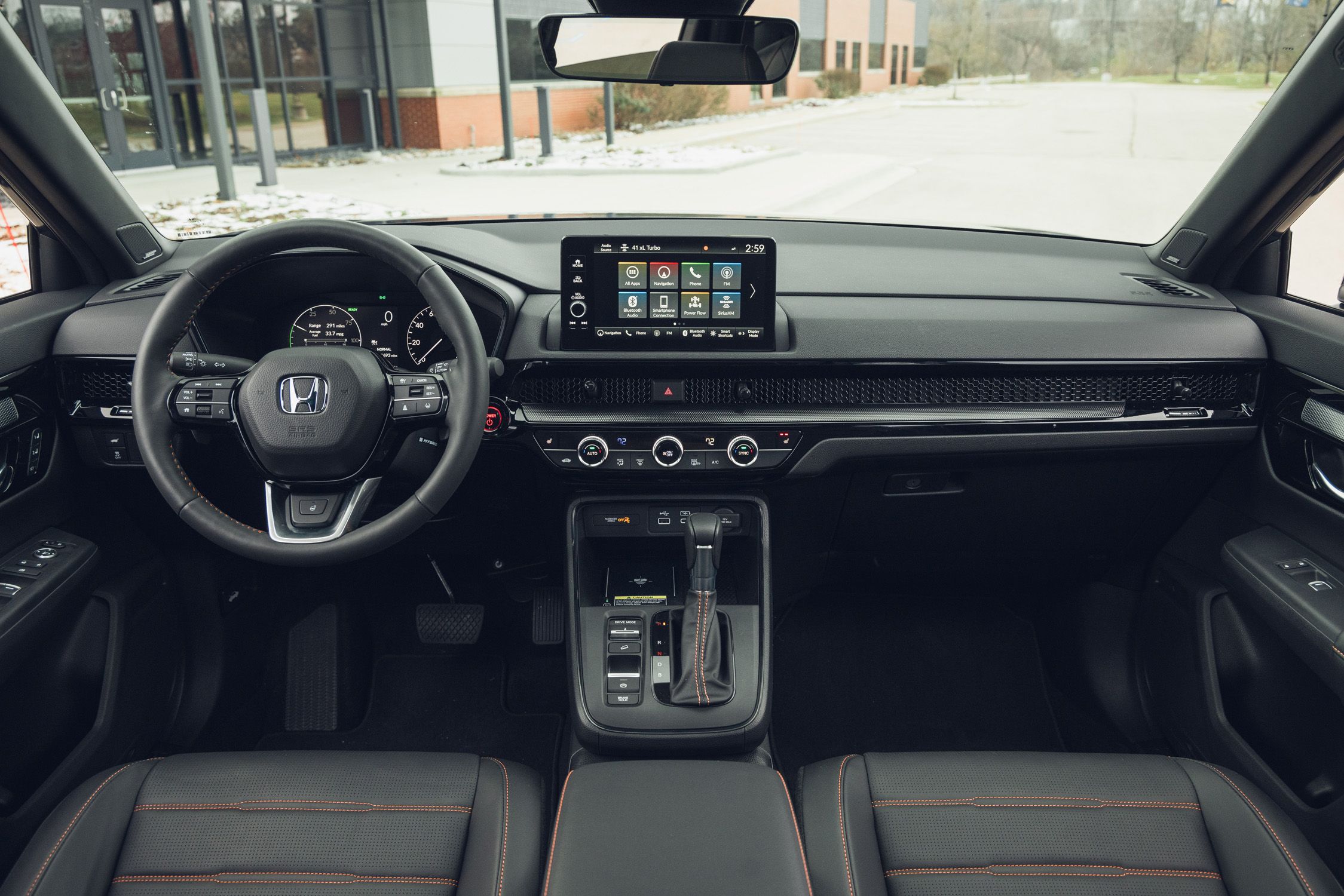 View Interior Photos of the 2025 Honda CR-V Hybrid Sport Touring