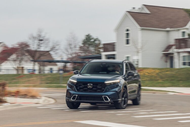 View Exterior Photos of the 2025 Honda CR-V Hybrid Sport Touring