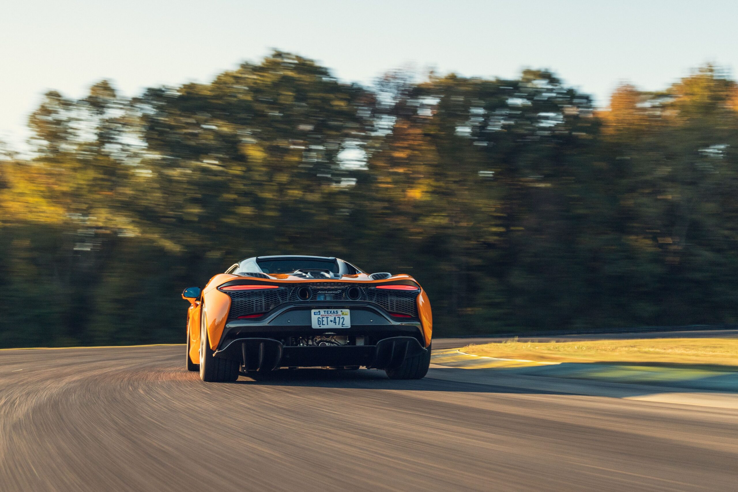 2025 McLaren Artura Spider at Lightning Lap 2025
