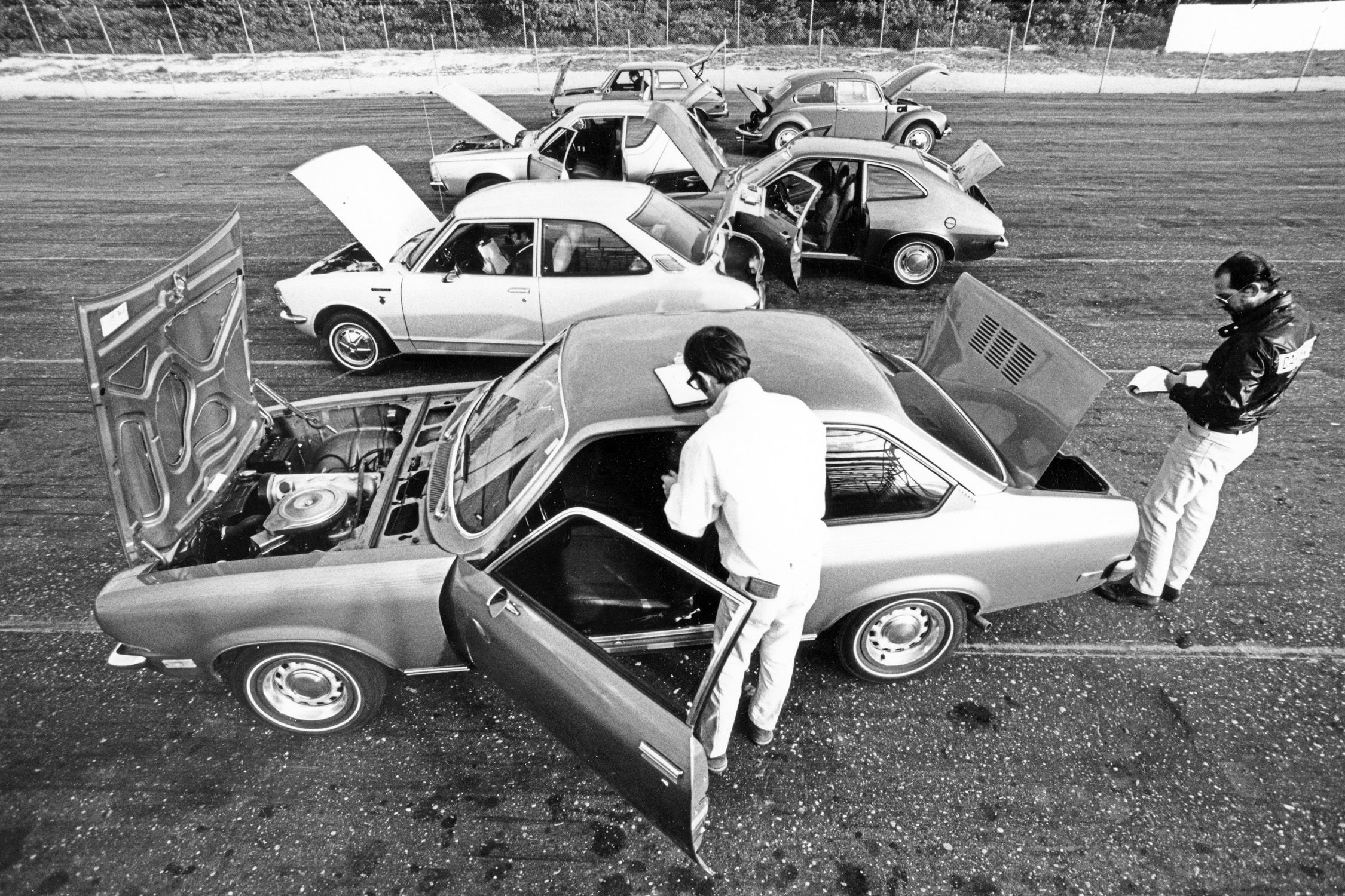 View Photos of the 1971 Small-Car Comparison Test
