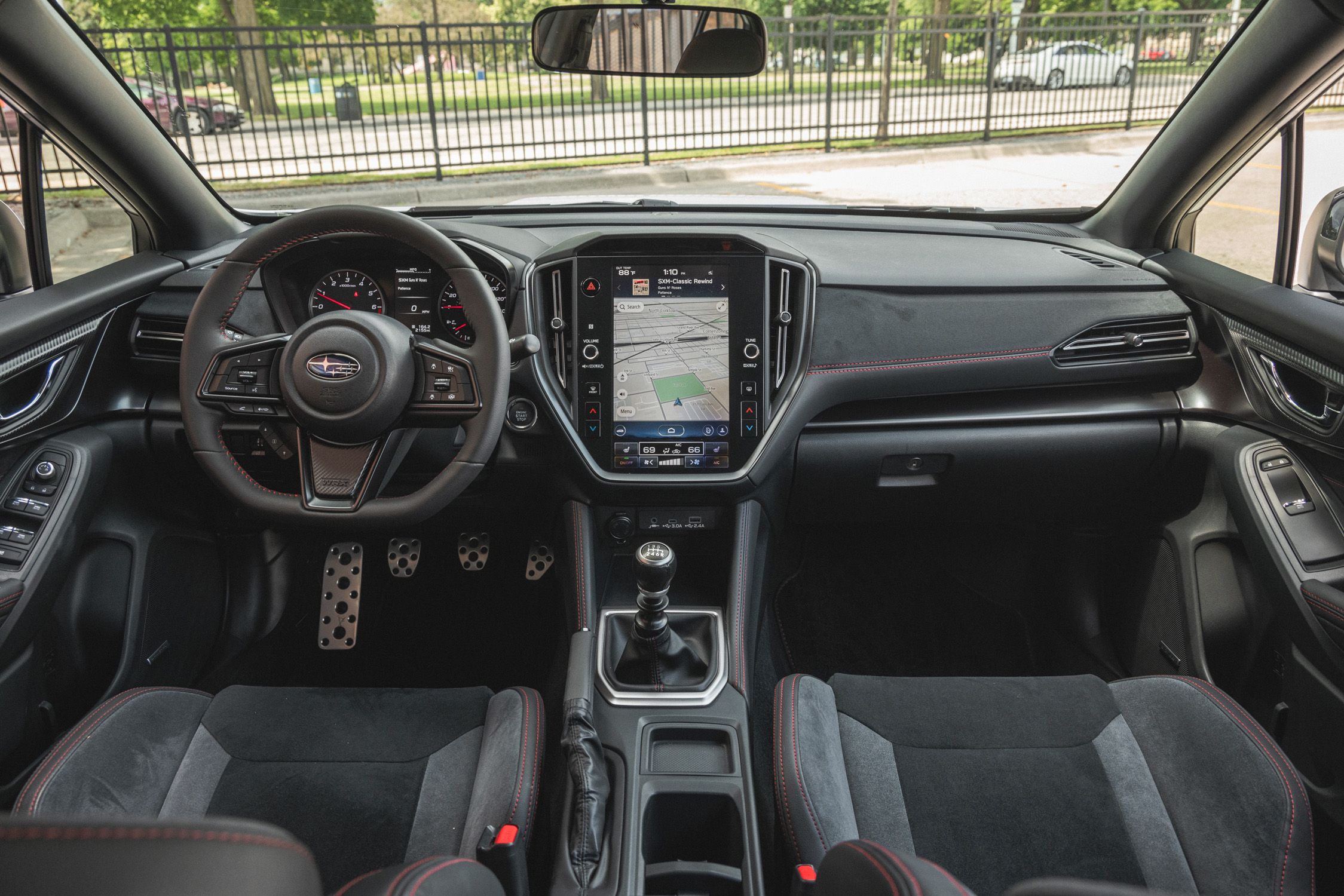 View Interior Photos of the 2024 Subaru WRX TR