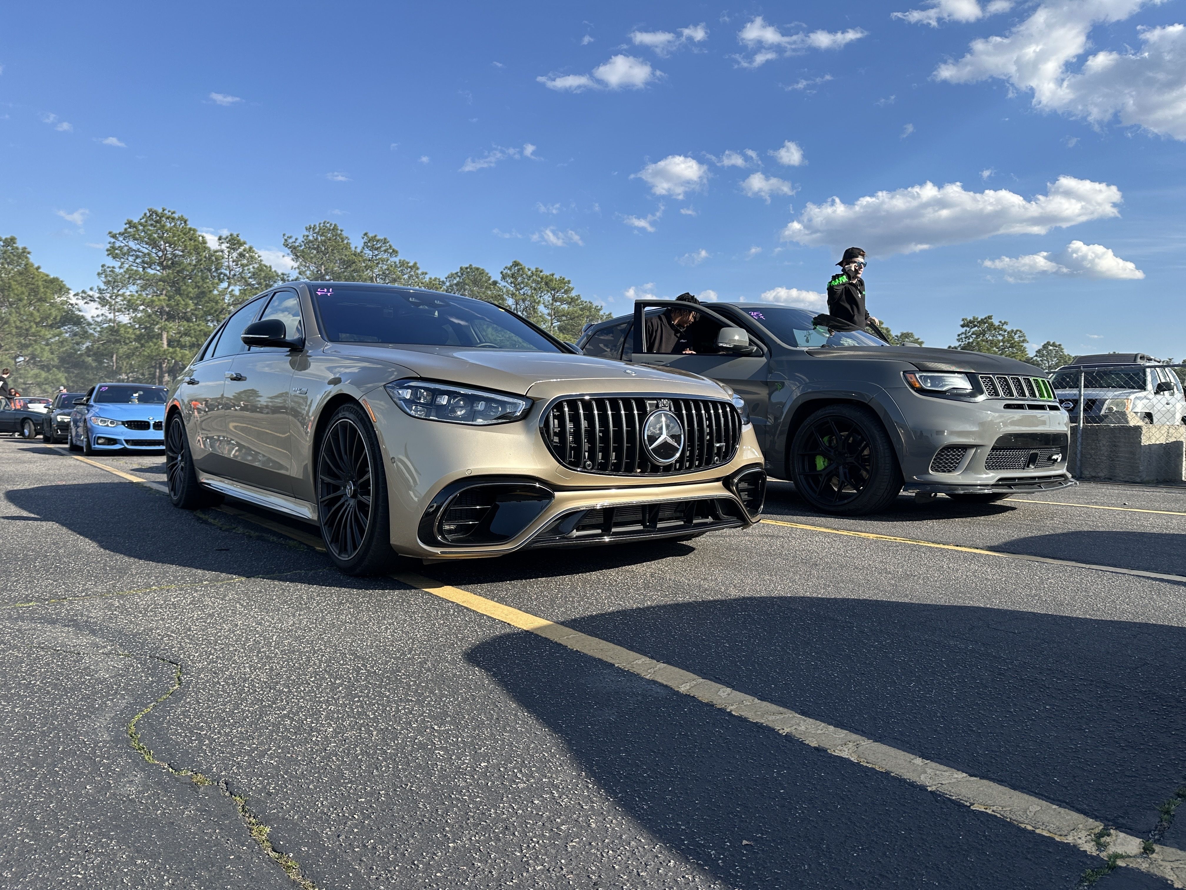 Hellcat Hunter: Mercedes-AMG S63 E-Performance Hits the Drag Strip