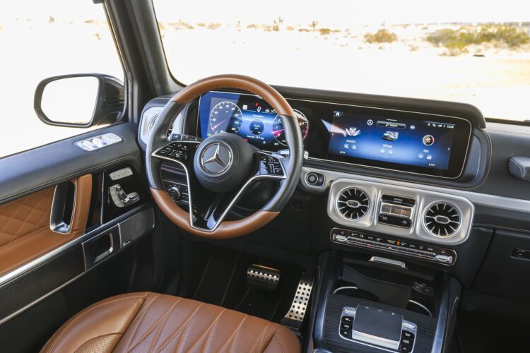 View Interior Photos of the 2025 Mercedes-Benz G550