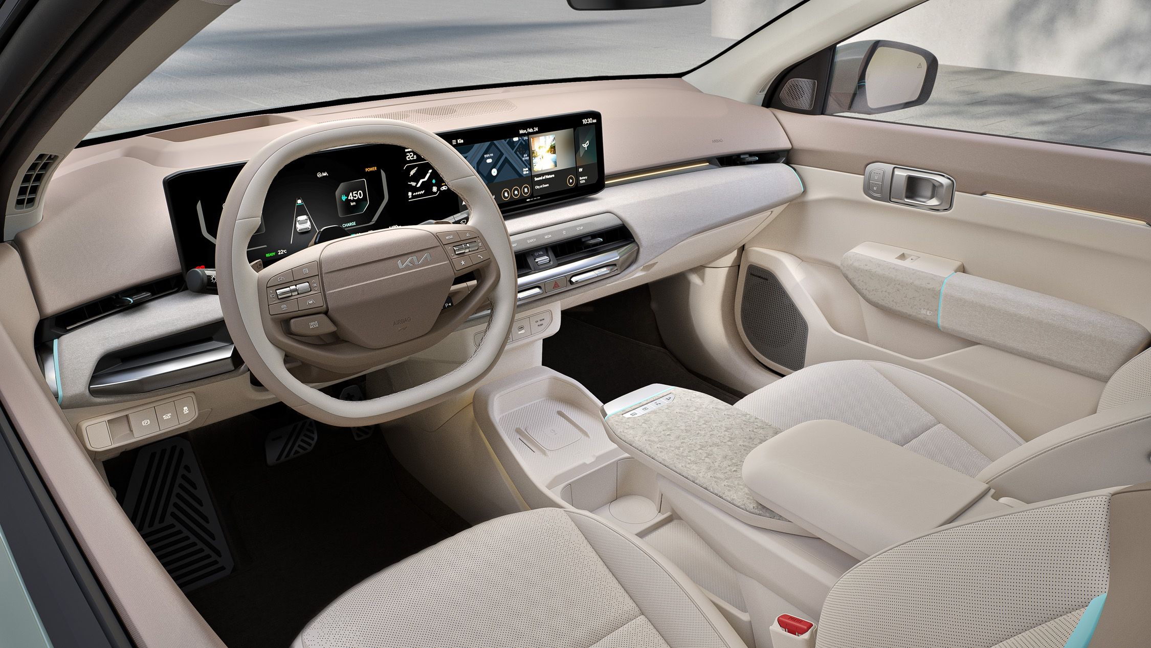 View Interior Photos of the 2026 Kia EV4