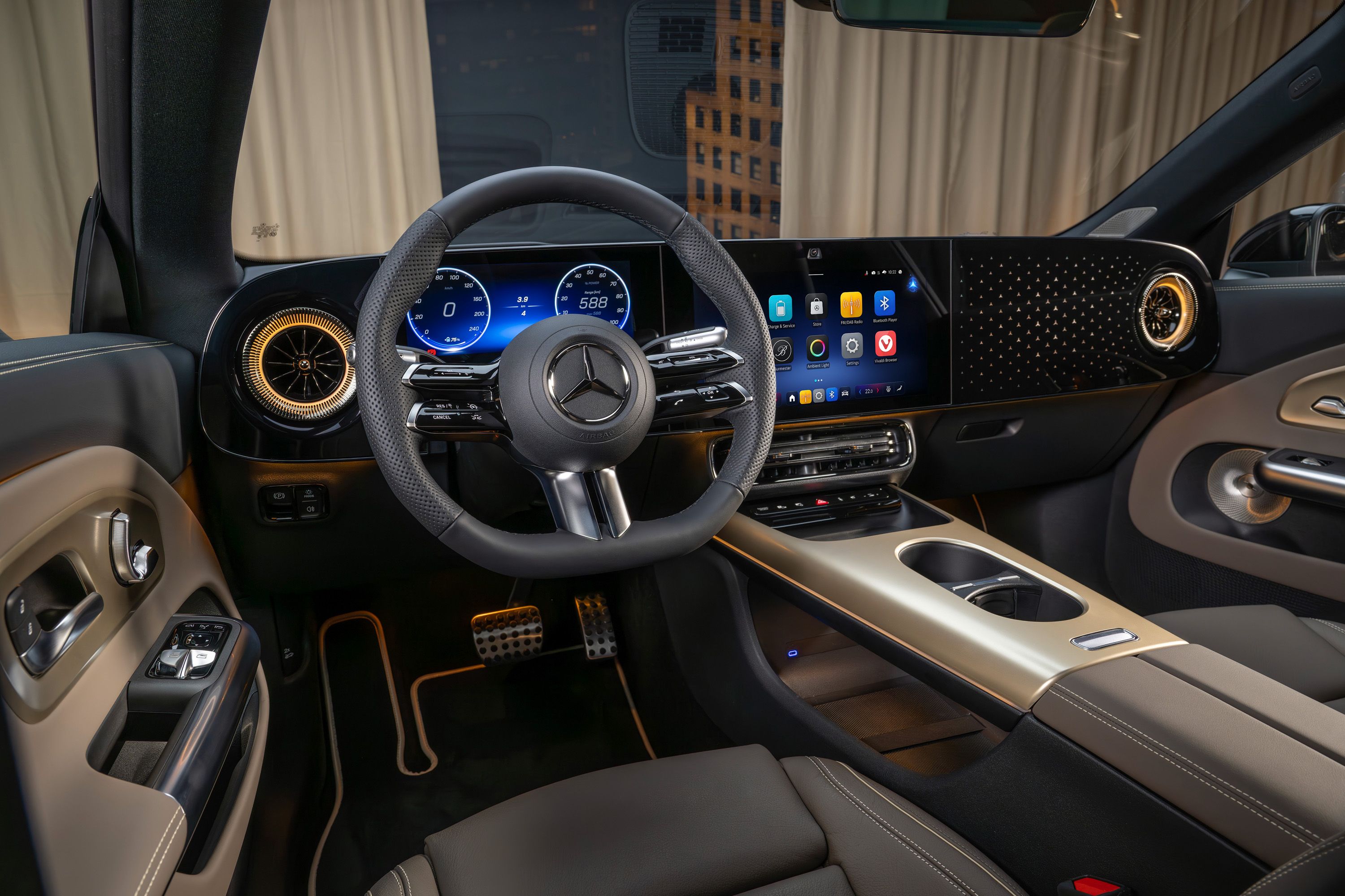 View Interior Photos of the 2026 Mercedes-Benz CLA-Class EV