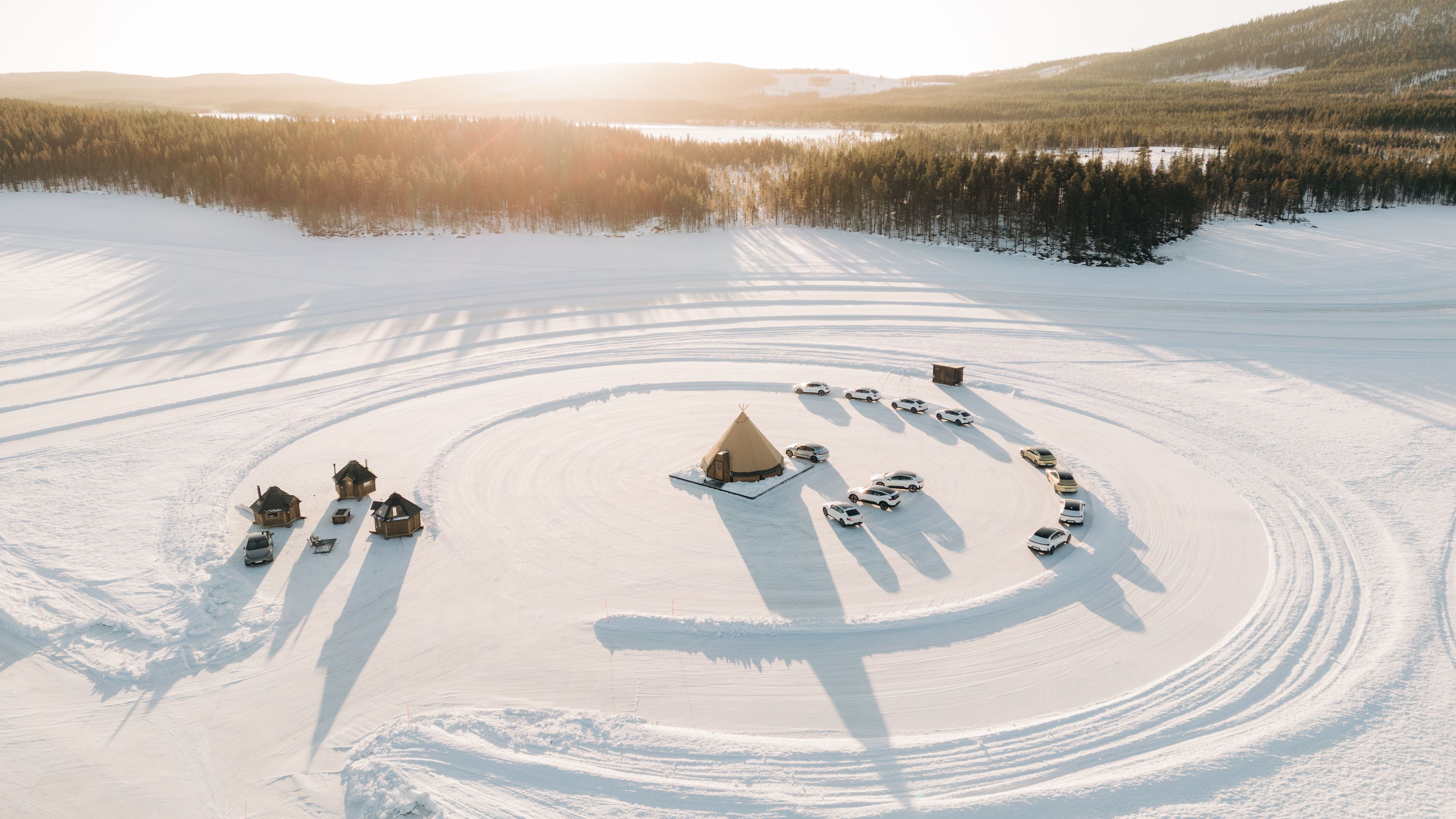 We Head North of the Arctic Circle in Sweden, Where Polestars Learn to Drift