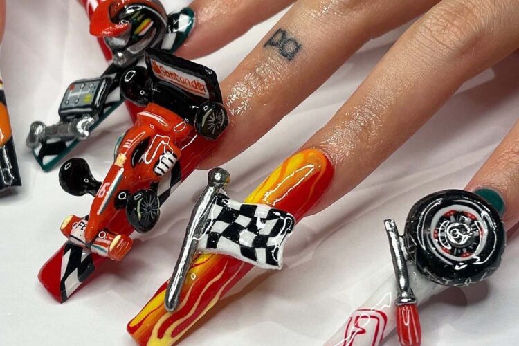 Nailed It: This Australian Manicurist Can Give You 10 Reasons to Watch Formula 1