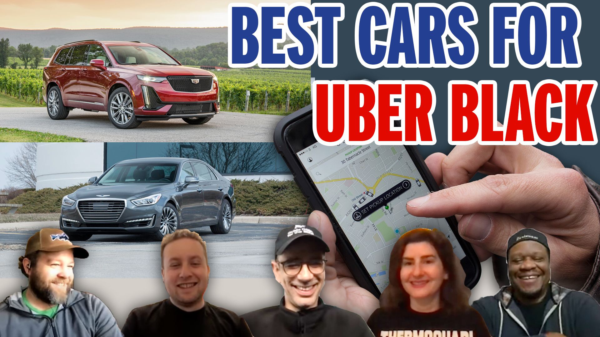 Best Cars for Uber Black: Window Shop with Car and Driver