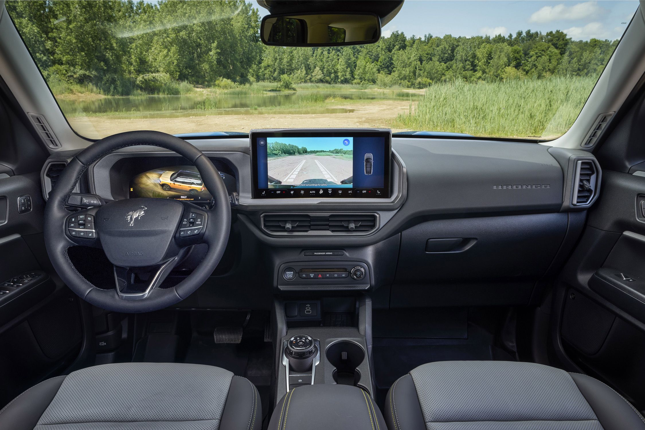 View Interior Photos of the 2025 Ford Bronco Sport