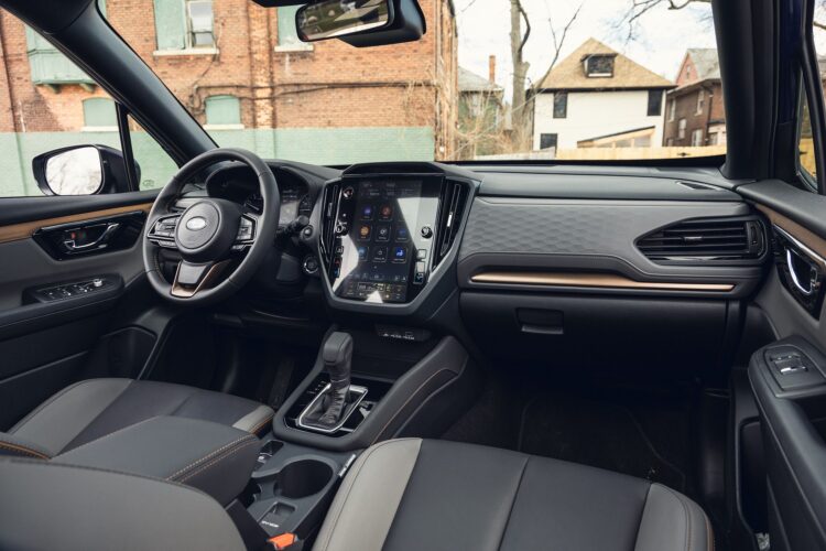 View Interior Photos of the 2025 Subaru Forester Sport