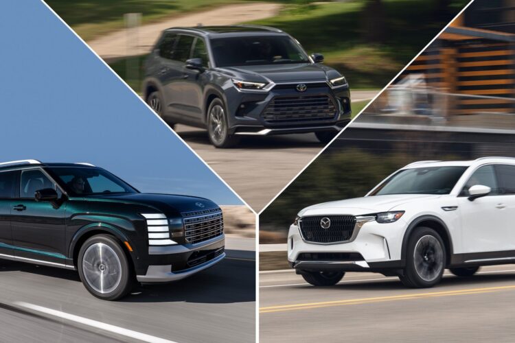 2026 Hyundai Palisade vs. Mazda CX-90, Toyota Grand Highlander: How They Compare