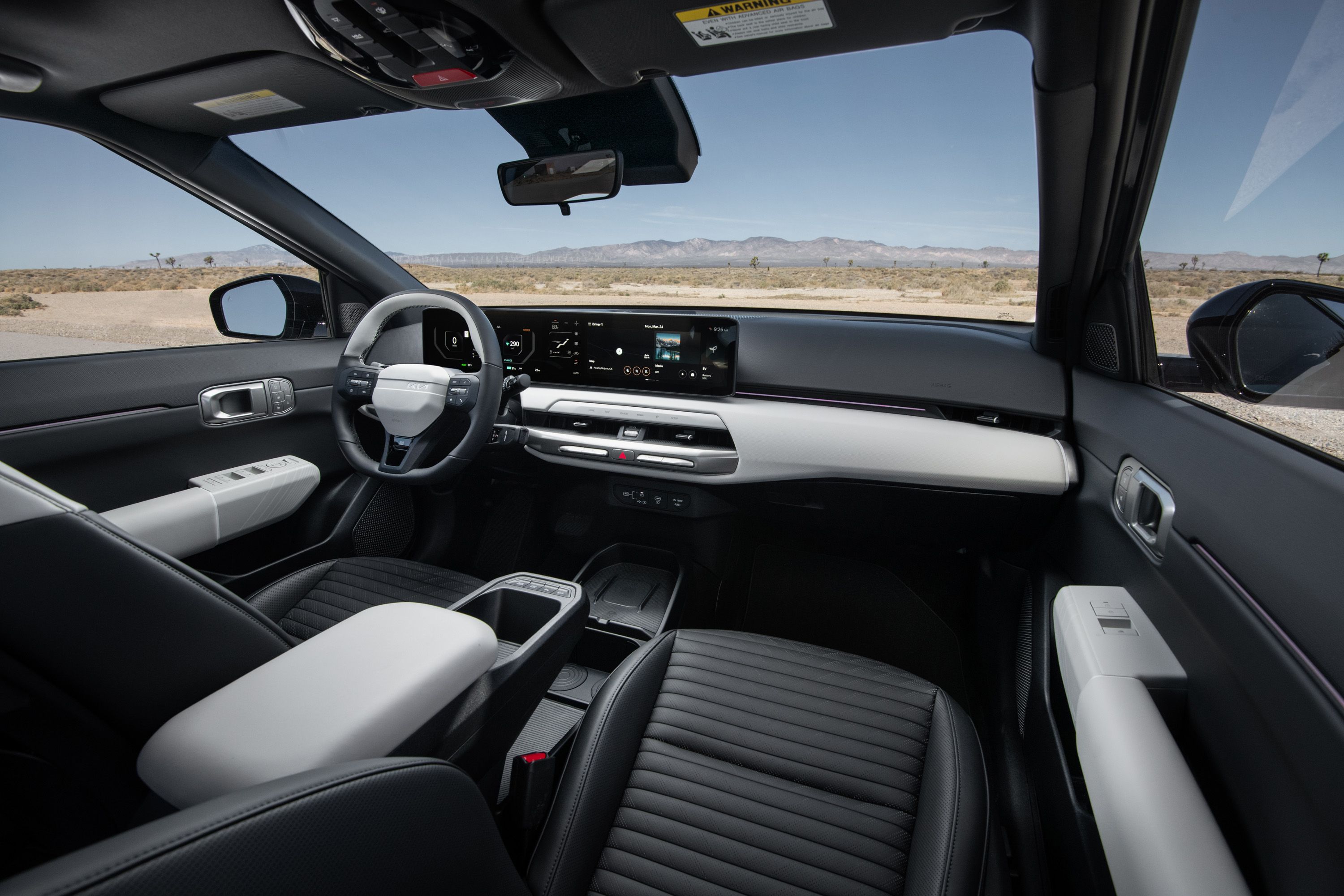 View Interior Photos of the 2026 Kia EV4 GT-Line