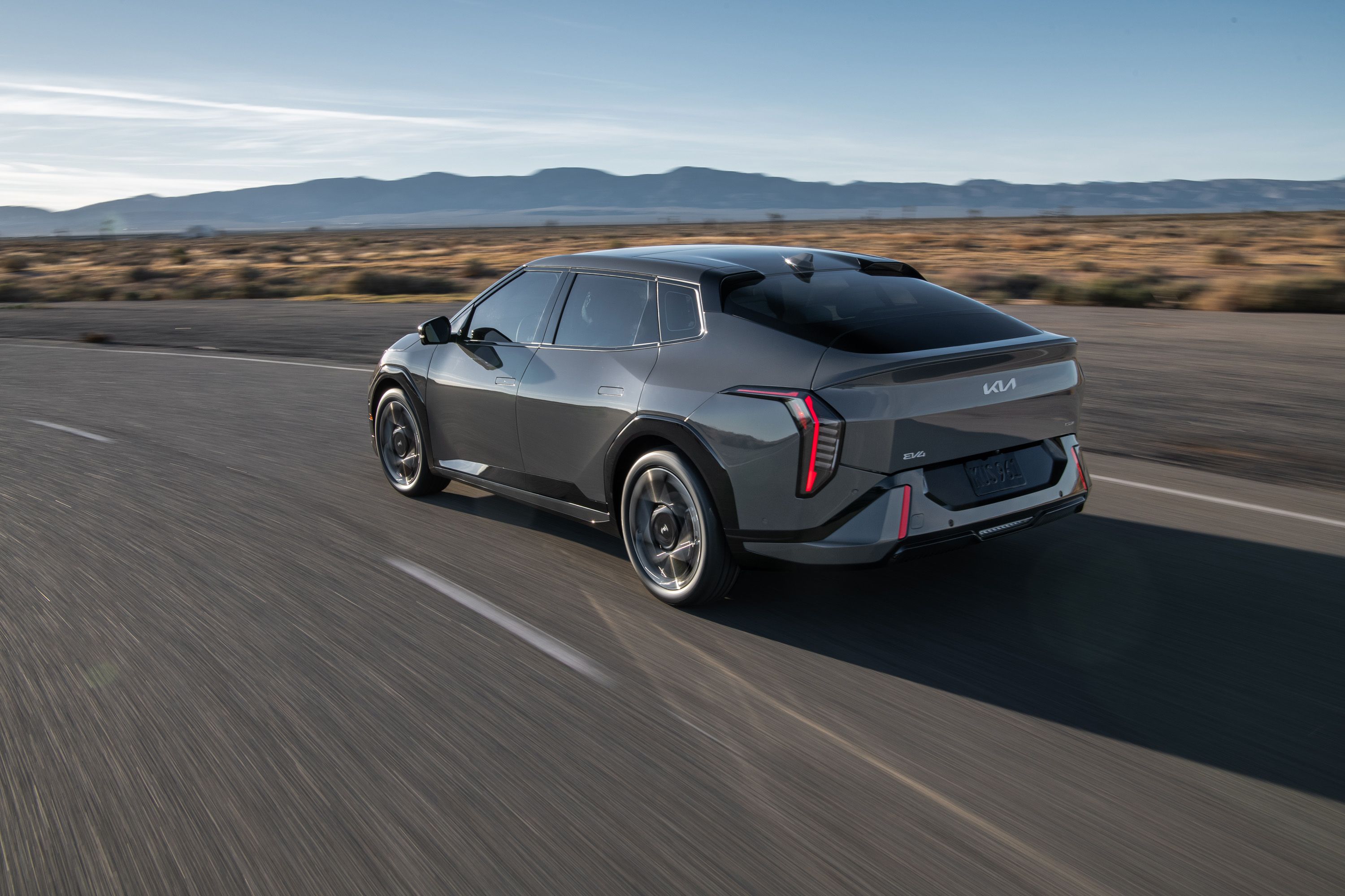 View Exterior Photos of the 2026 Kia EV4 GT-Line