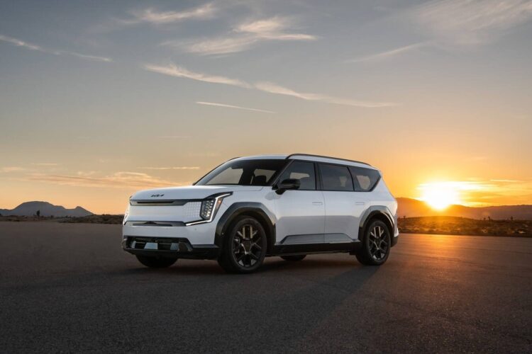 2026 Kia EV9 Adds Nightfall Edition, Switches to NACS Charge Port