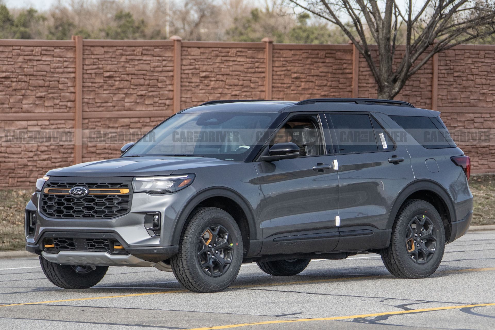 2026 Ford Explorer Tremor Spied Undisguised Ahead of Real Reveal