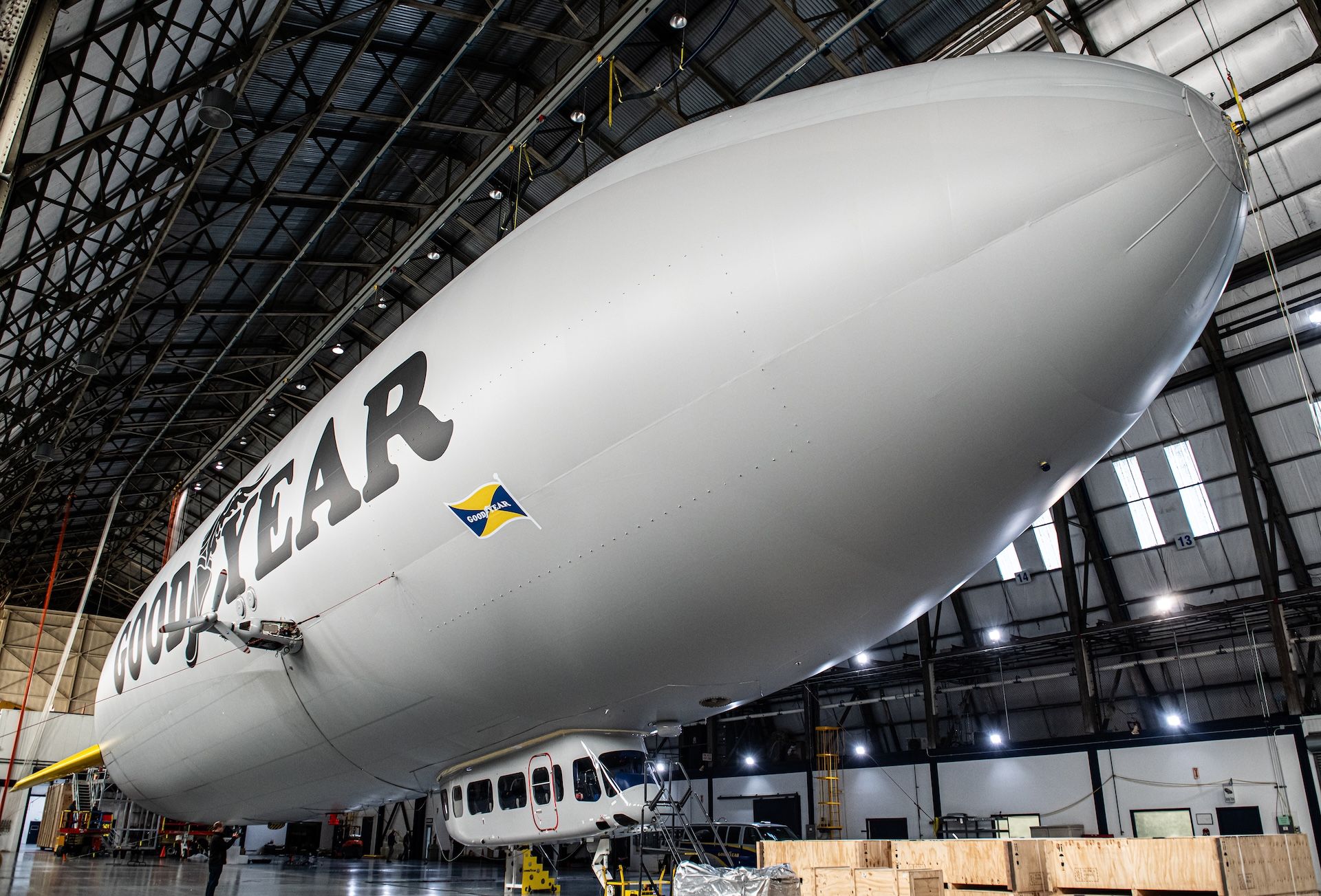 Goodyear’s Retro Airship Graphics Celebrate 100 Years of Blimpin’