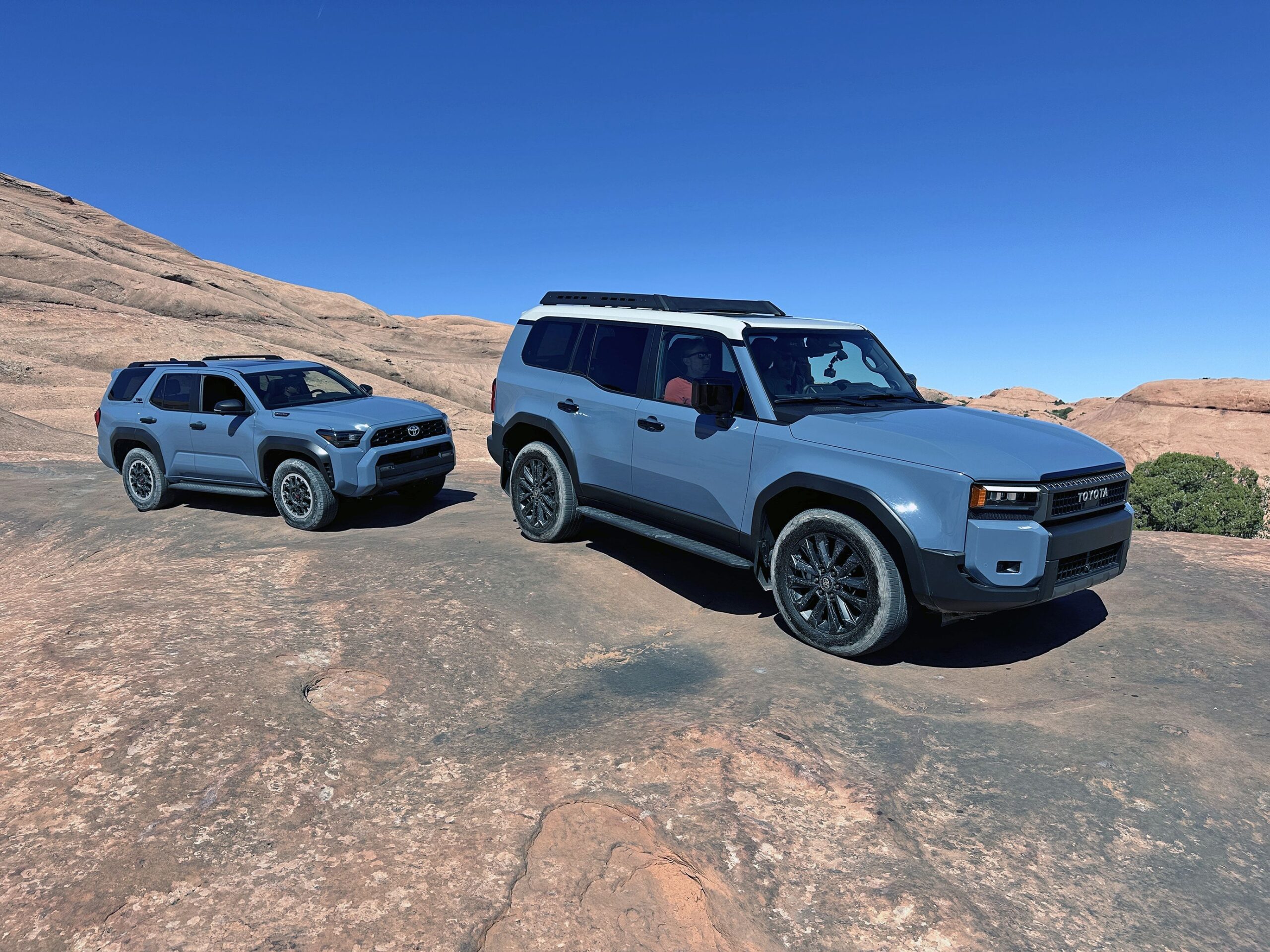 Off-Road Rivalry: 2025 Toyota Land Cruiser vs. 2025 Toyota 4Runner