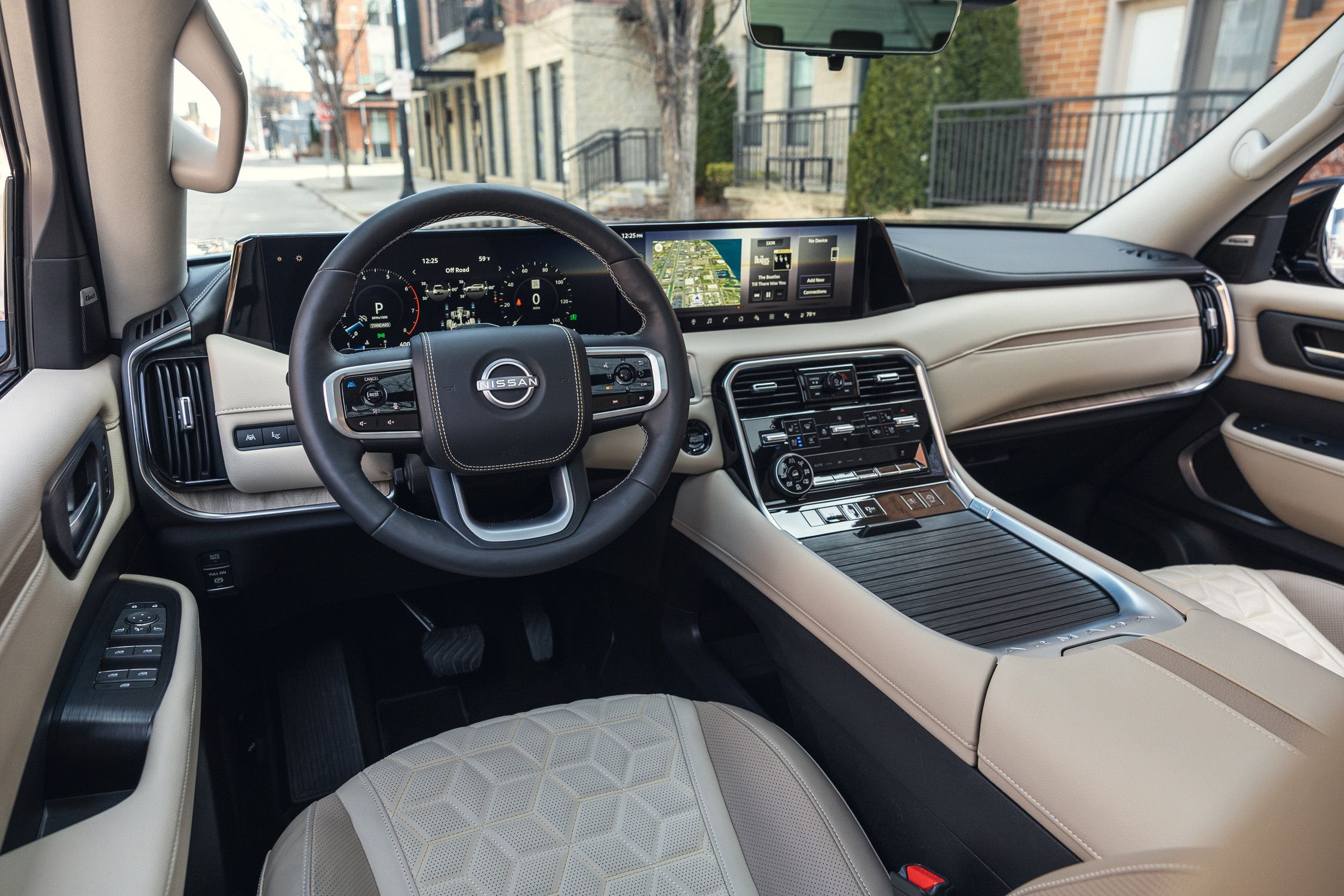 View Interior Photos of the 2025 Nissan Armada