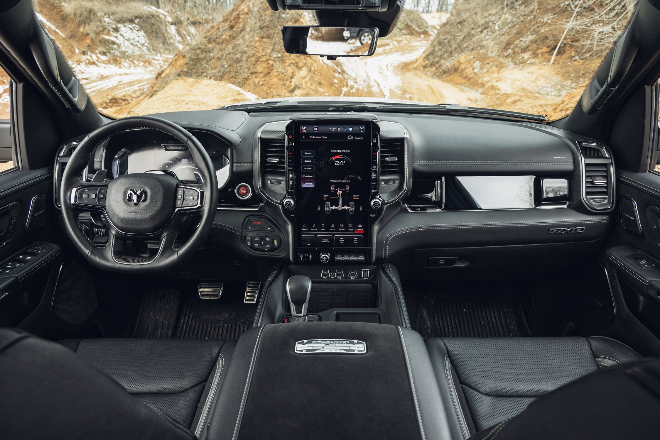 View Interior Photos of the 2025 Ram 1500 RHO