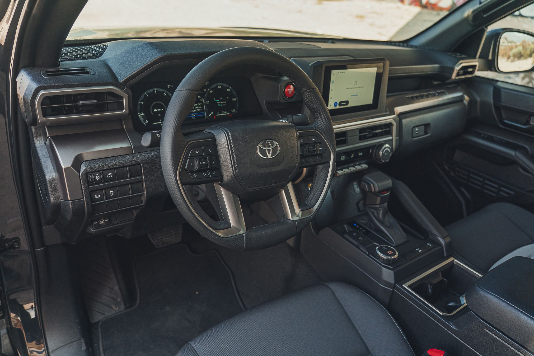 View Interior Photos of the 2025 Toyota Tacoma TRD PreRunner