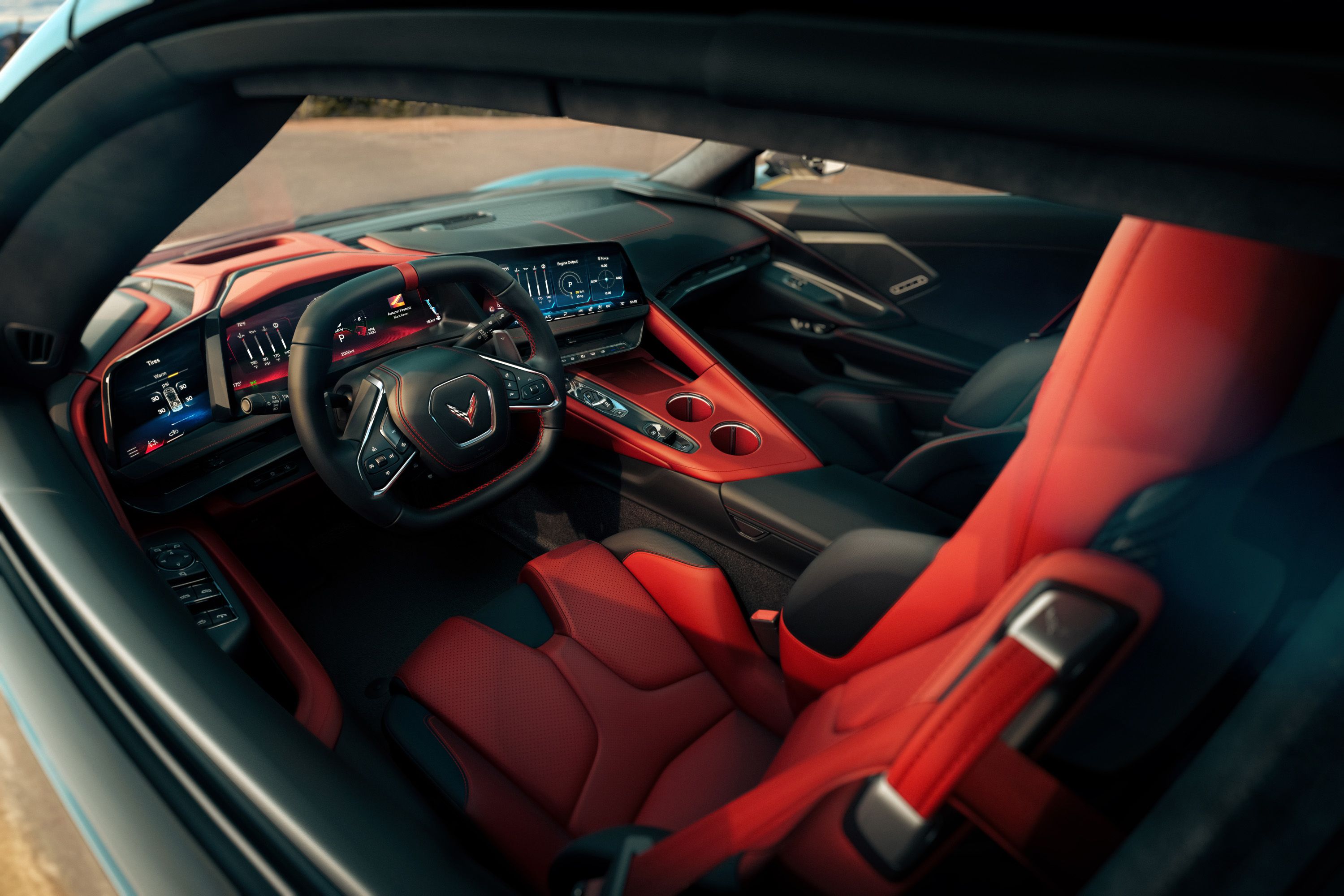 View Photos of the 2026 Chevrolet Corvette’s Redesigned Interior