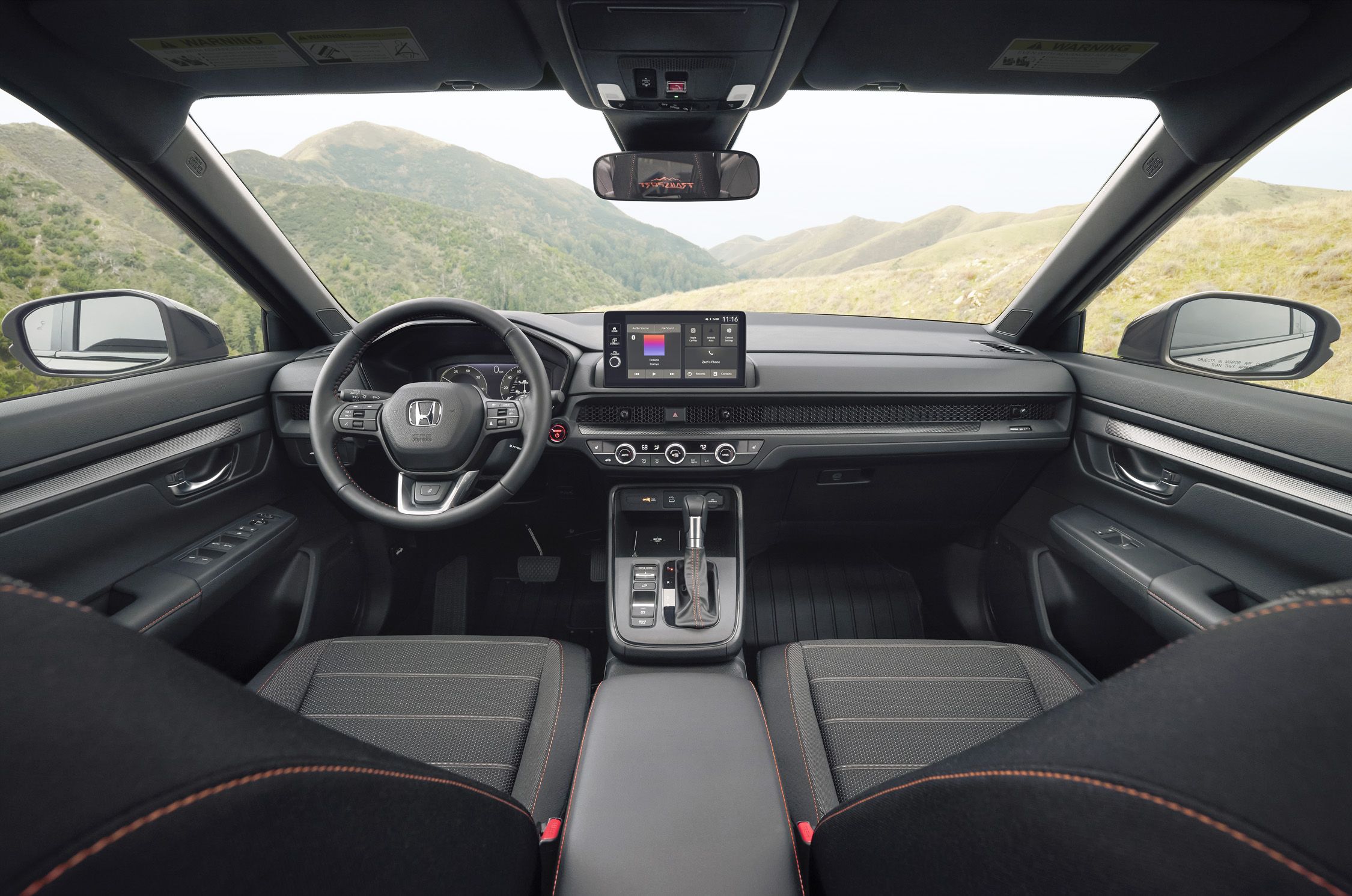 View Interior Photos of the 2026 Honda CR-V Hybrid TrailSport