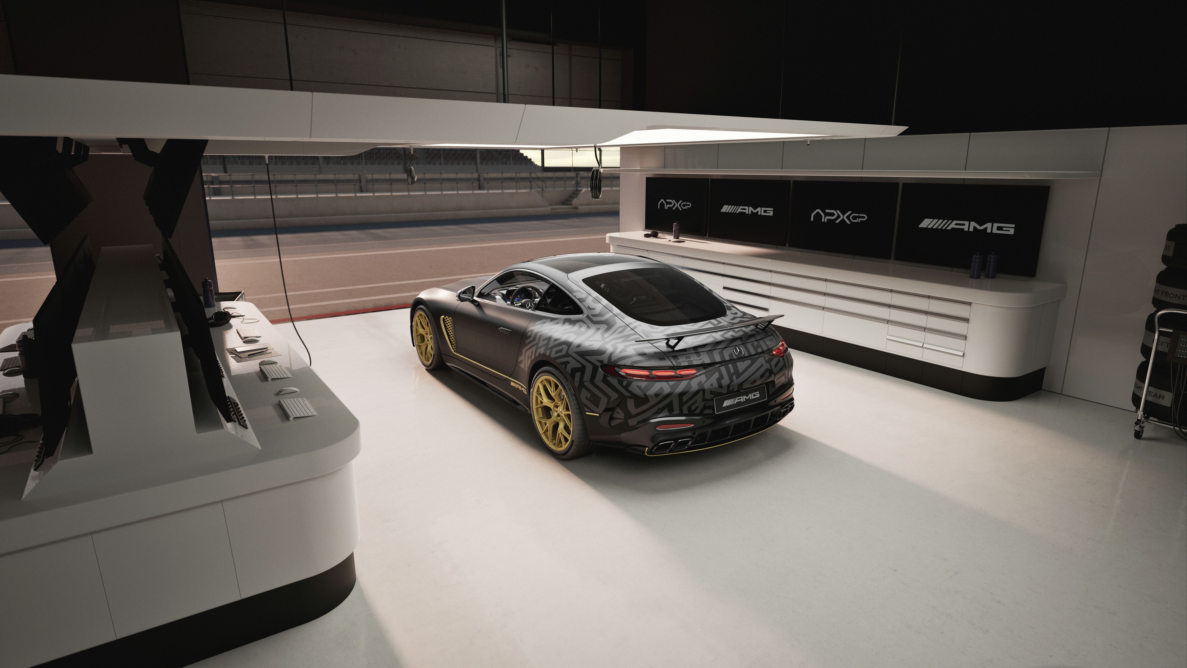 Mercedes Honors Fictional F1 Movie Team with GT63 APXGP Edition