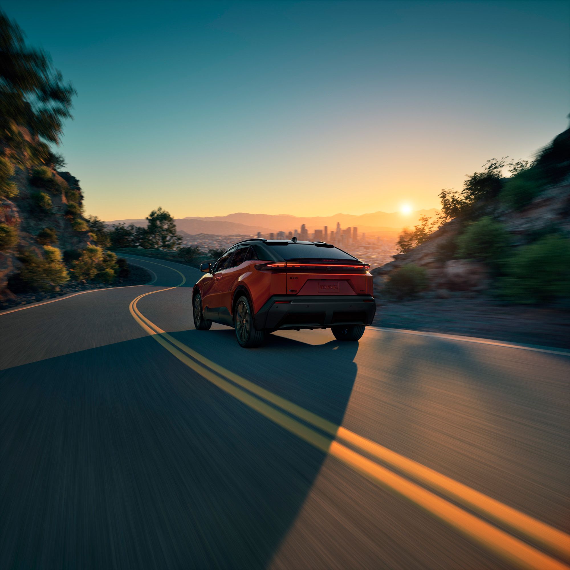 View Photos of the 2026 Toyota C-HR EV