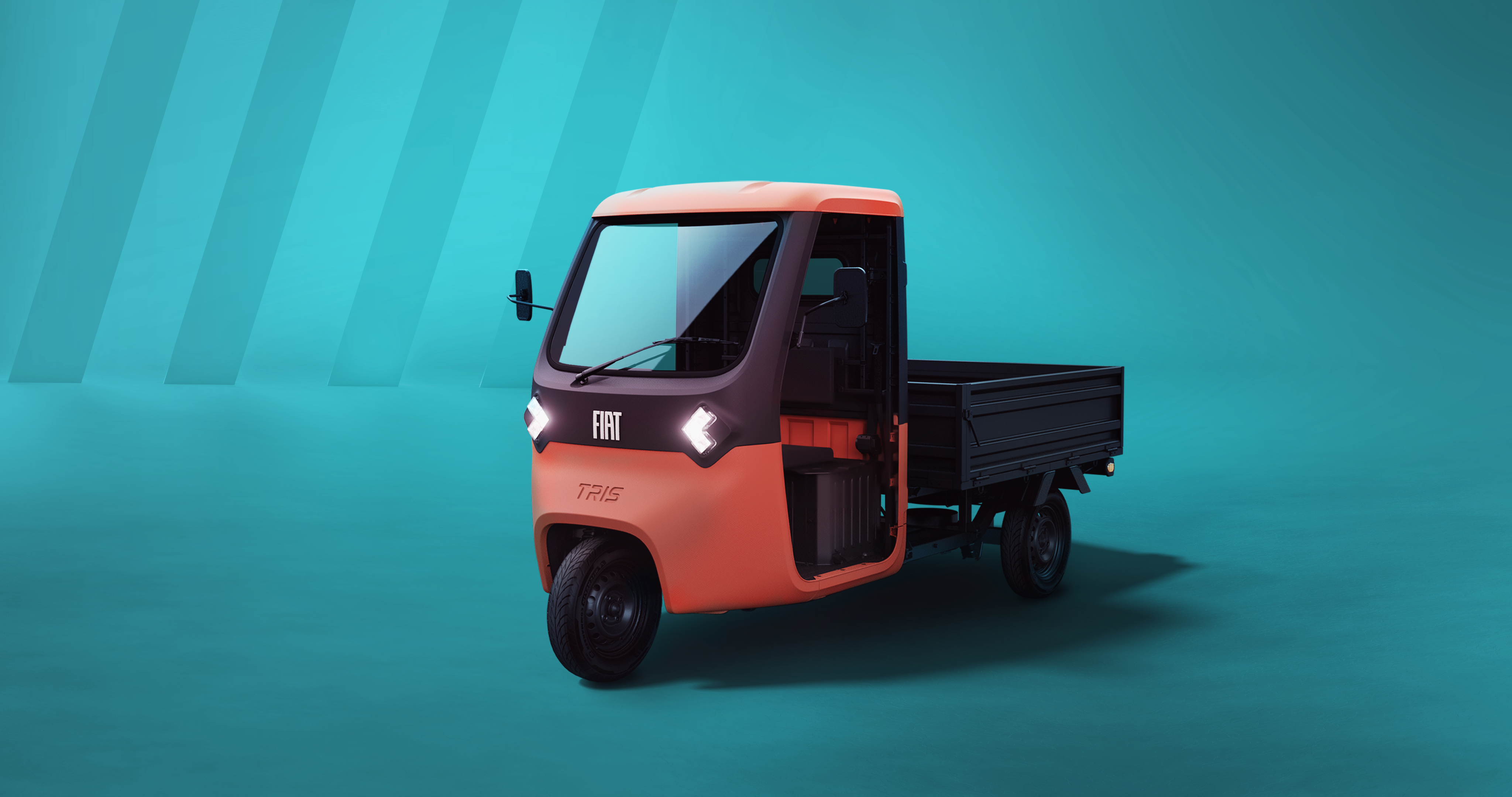 The Fiat Tris Might Be the Cutest Way From A to B on Three Wheels