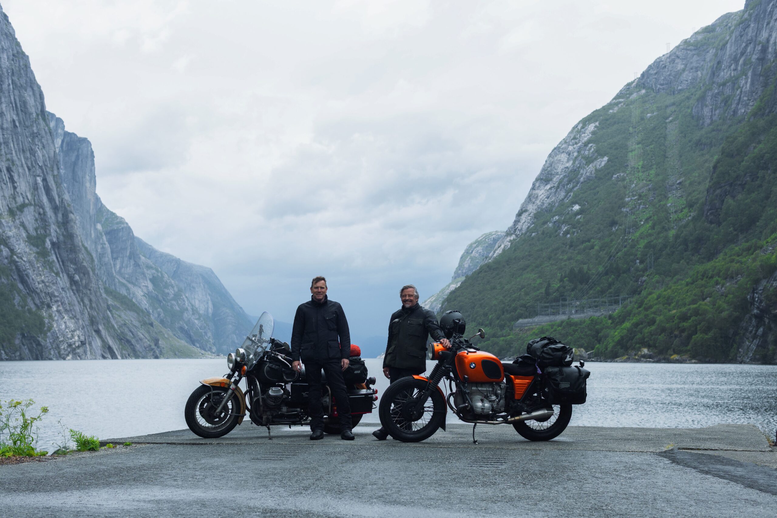 Ewan McGregor and Charley Boorman Hit the Road on Vintage Motorcycles in ‘Long Way Home’