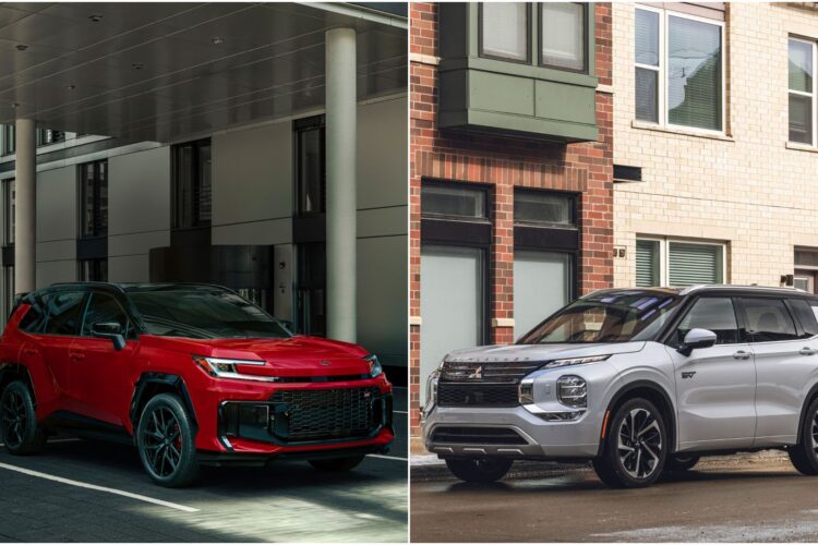 2026 Toyota RAV4 PHEV vs. 2025 Mitsubishi Outlander PHEV: How They Compare