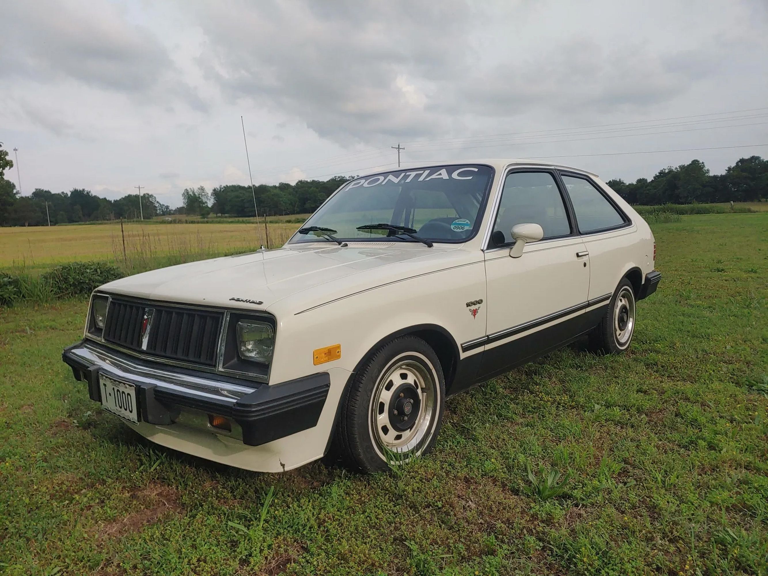 No Mere Chevette: 1987 Pontiac T-1000 on Bring a Trailer