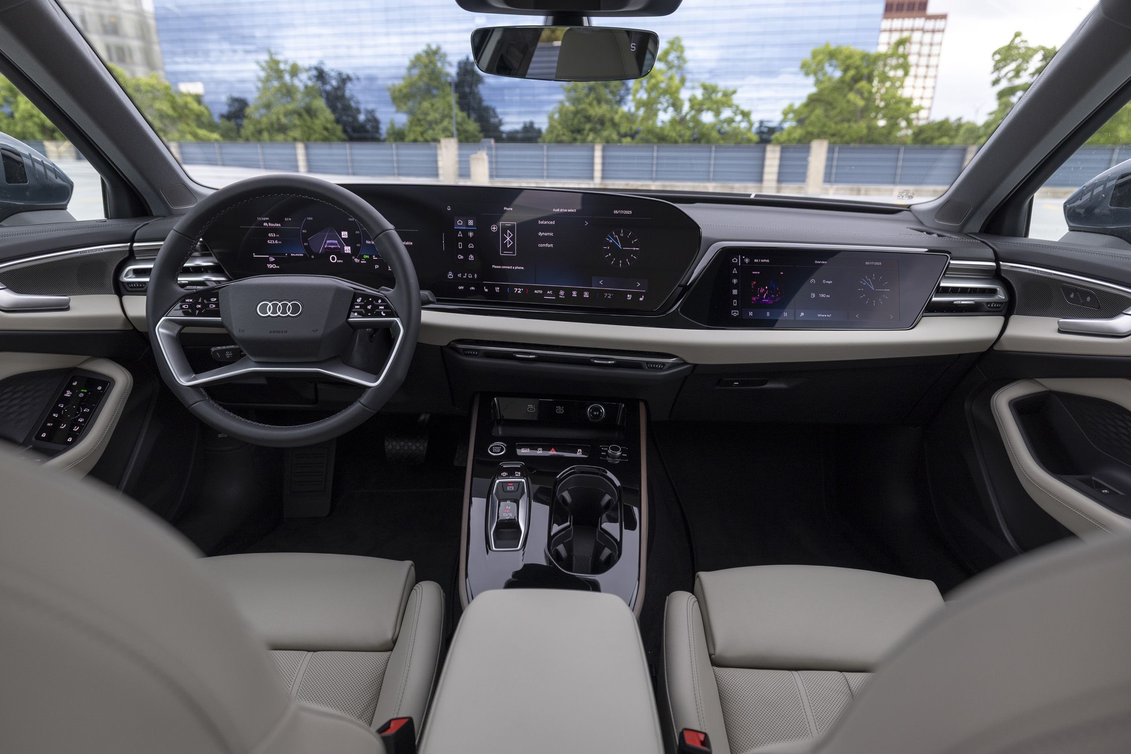 View Interior Photos of the 2025 Audi A5