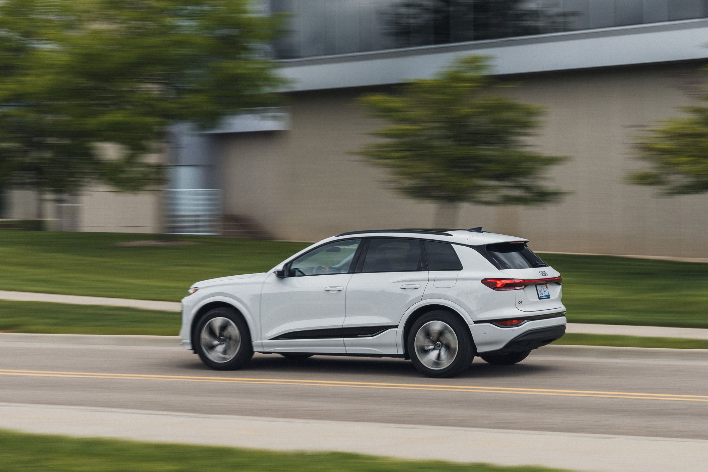 View Exterior Photos of the 2025 Audi Q6 e-tron