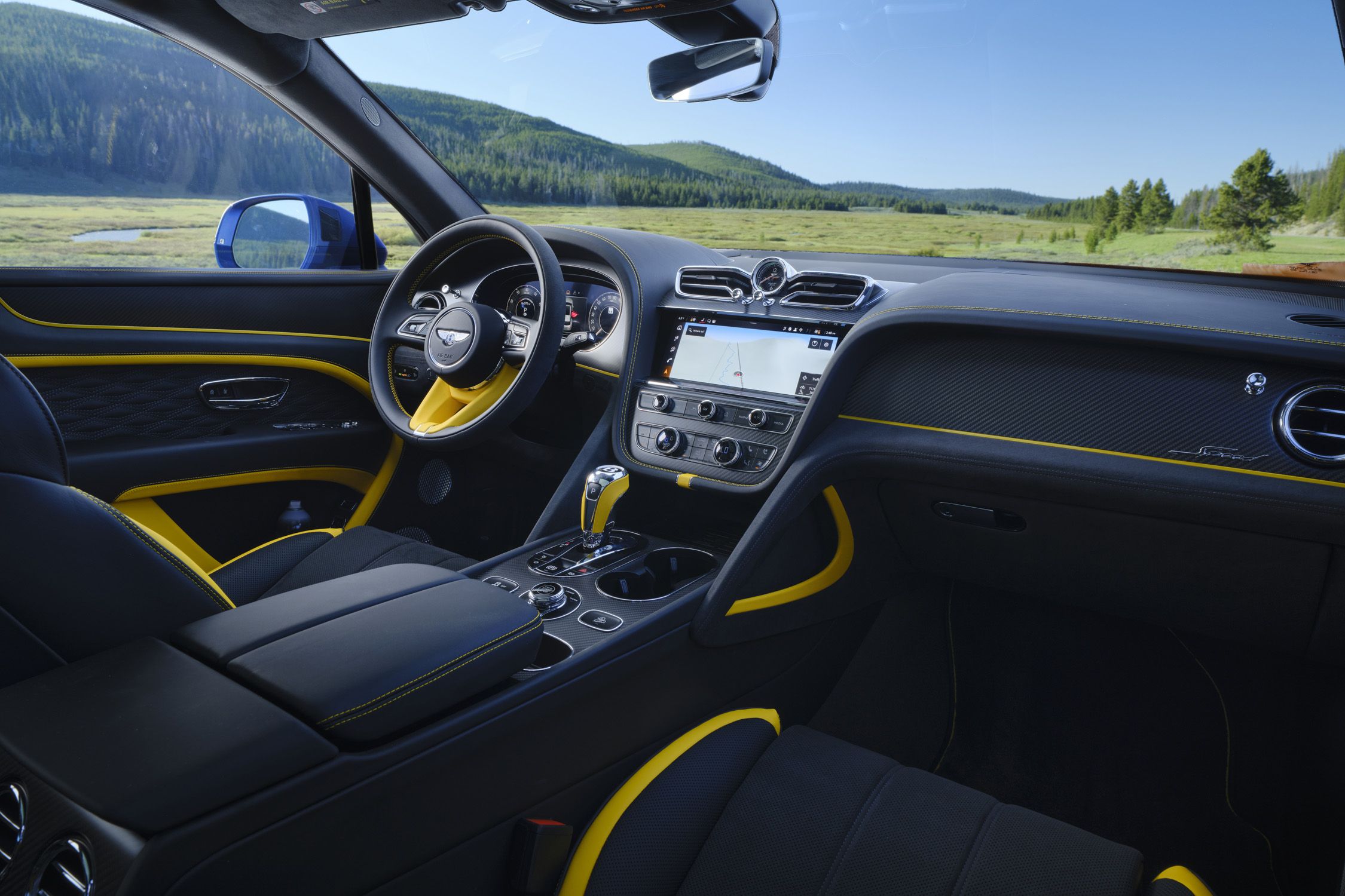 View Interior Photos of the 2026 Bentley Bentayga Speed