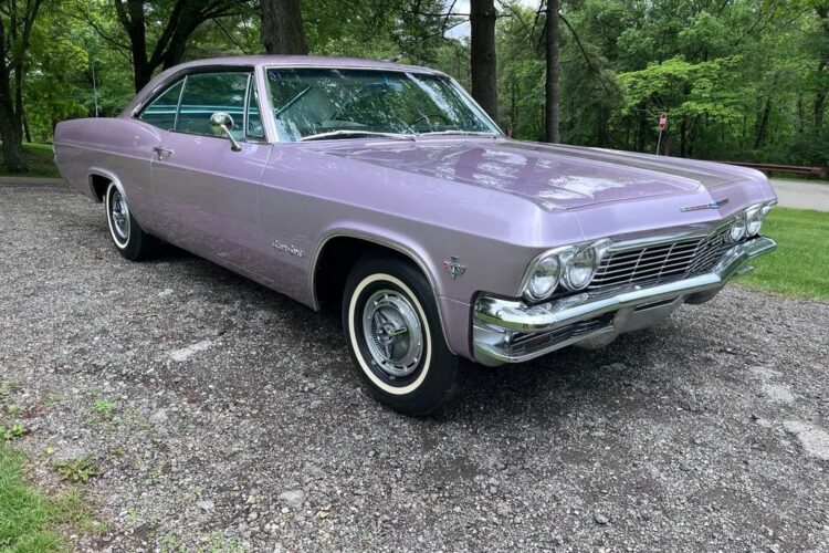Pretty in Purple: 1965 Chevy Impala on Bring a Trailer