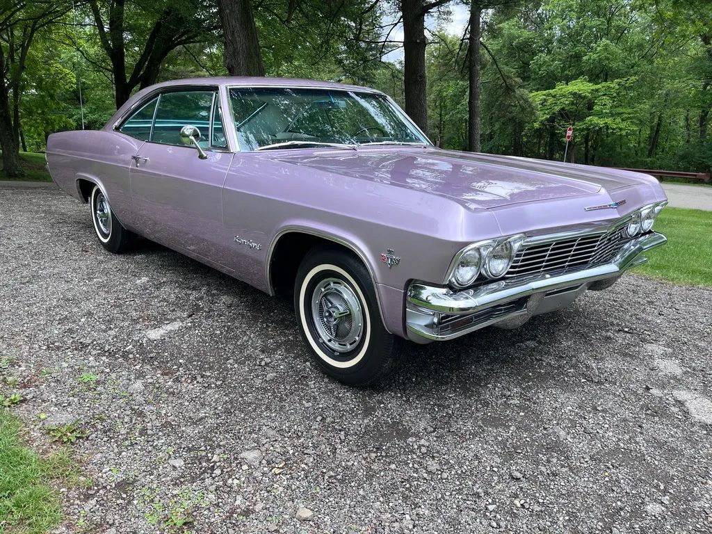 Pretty in Purple: 1965 Chevy Impala on Bring a Trailer