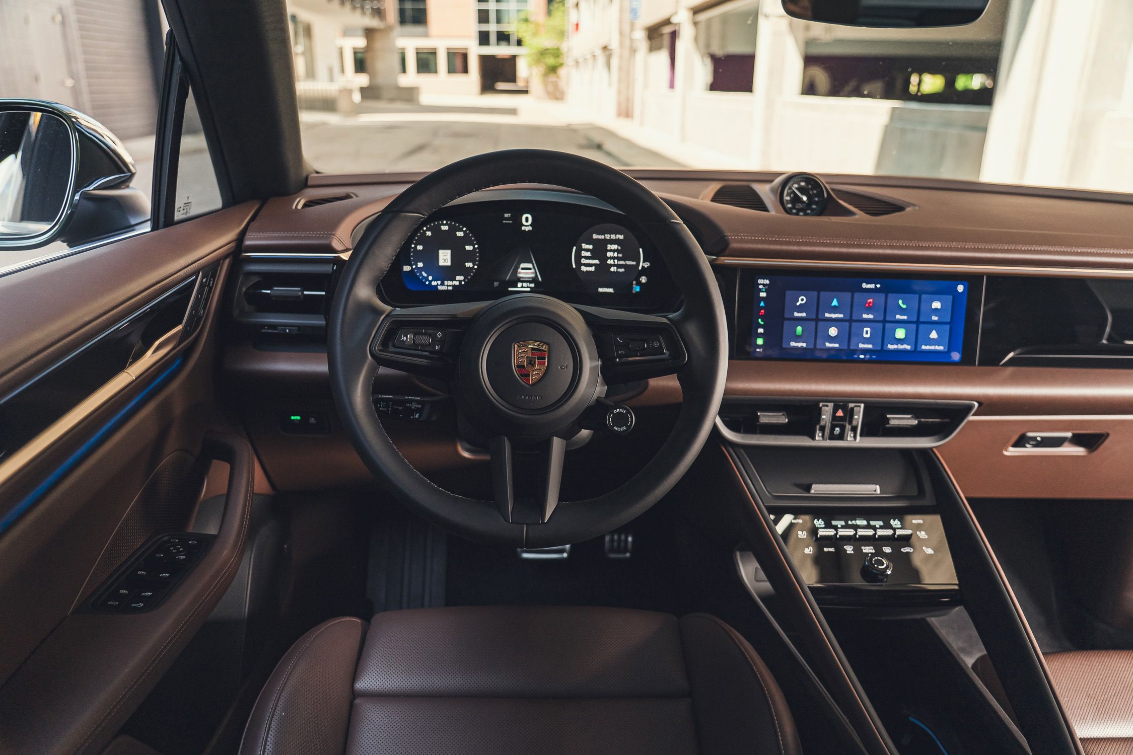 View Interior Photos of the 2025 Porsche Macan 4S Electric