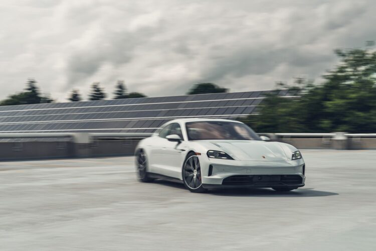 View Exterior Photos of the 2025 Porsche Taycan 4S