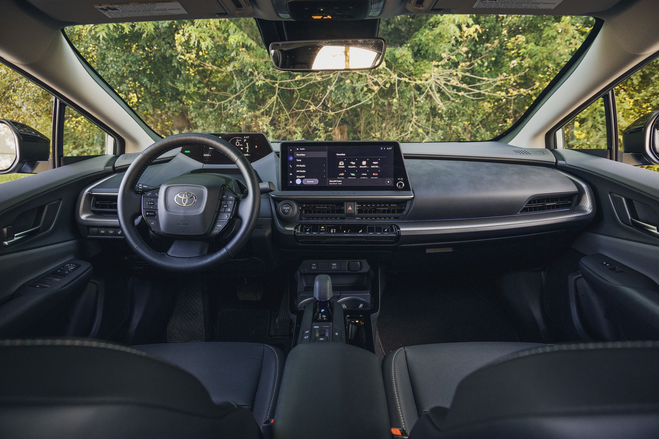 View Interior Photos of Our Long-Term 2025 Toyota Prius XLE