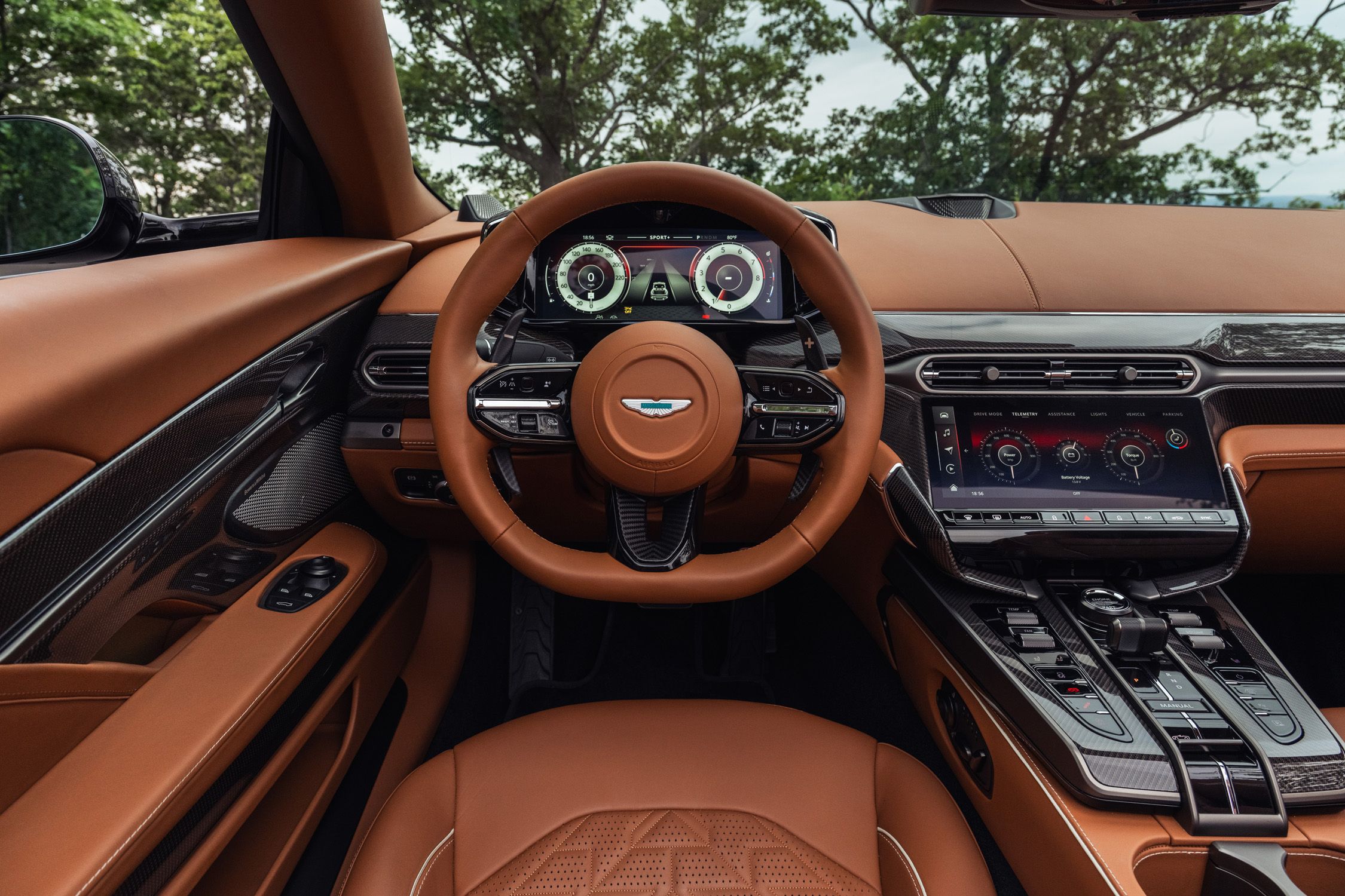 View Interior Photos of 2026 Aston Martin Vanquish Volante
