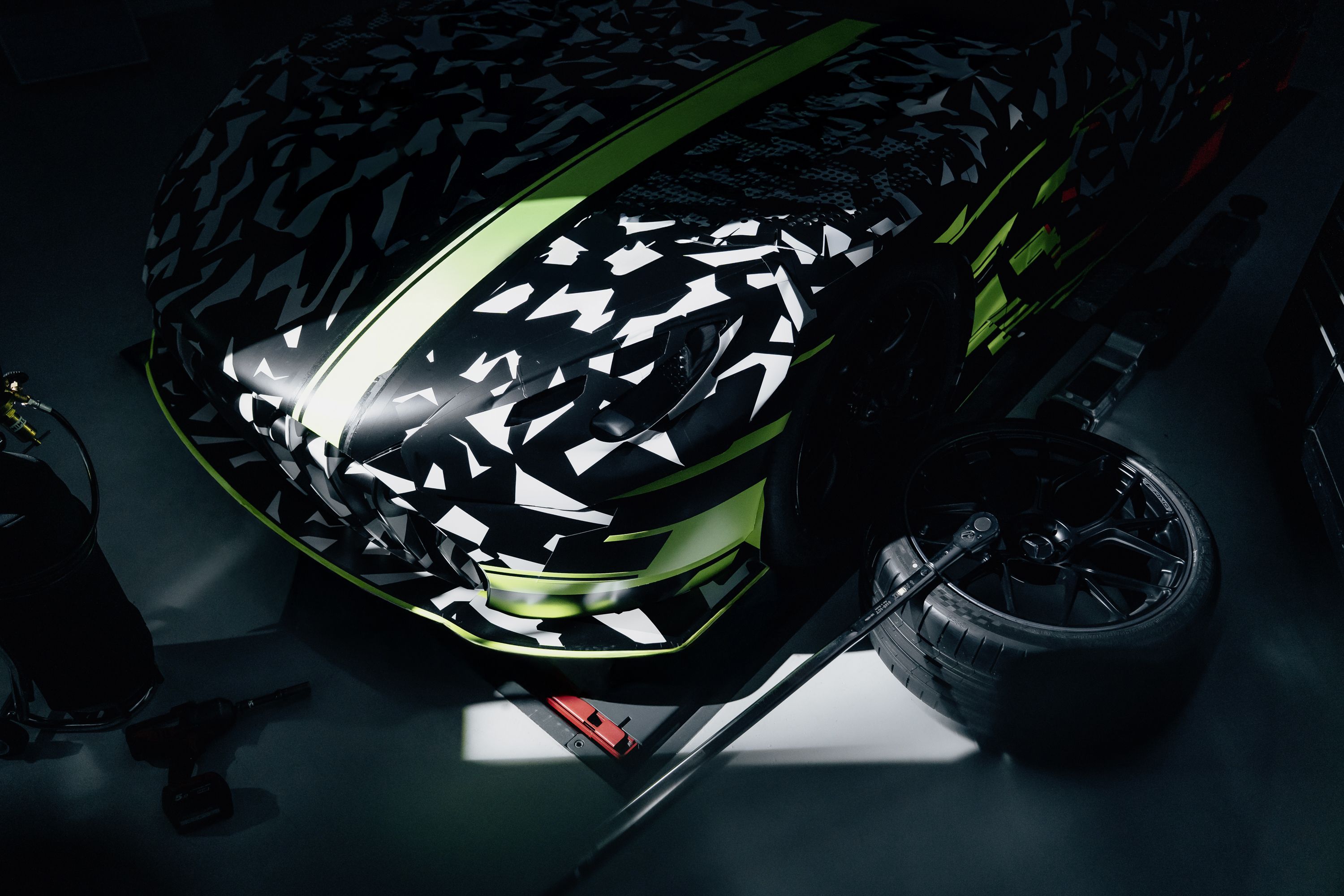Mercedes-AMG GT Track Sport Teased as Winged GT3 RS Competitor