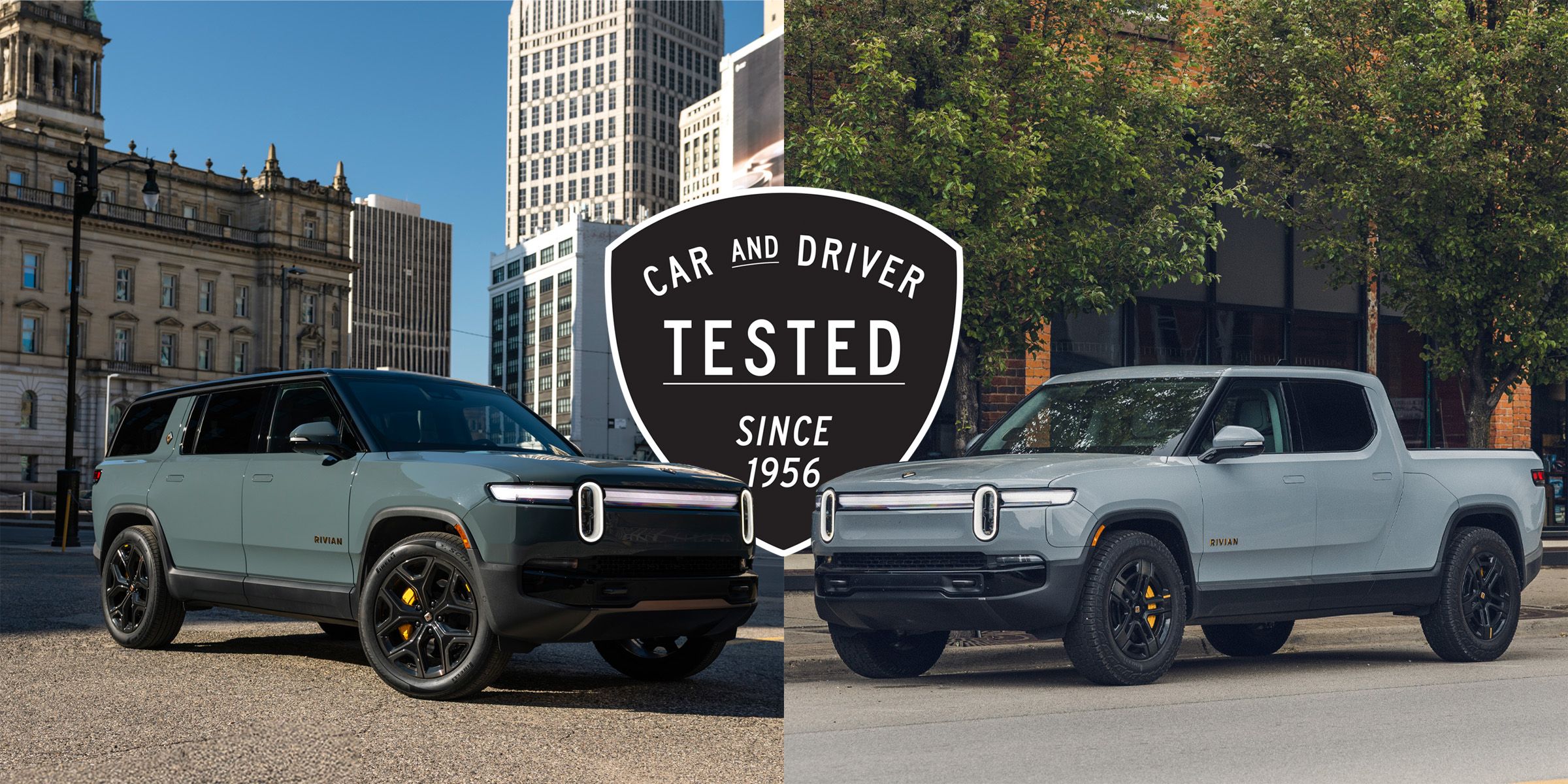 New Rivian Tri-Motor R1S and R1T Outrun the Old Quad-Motors: Tested