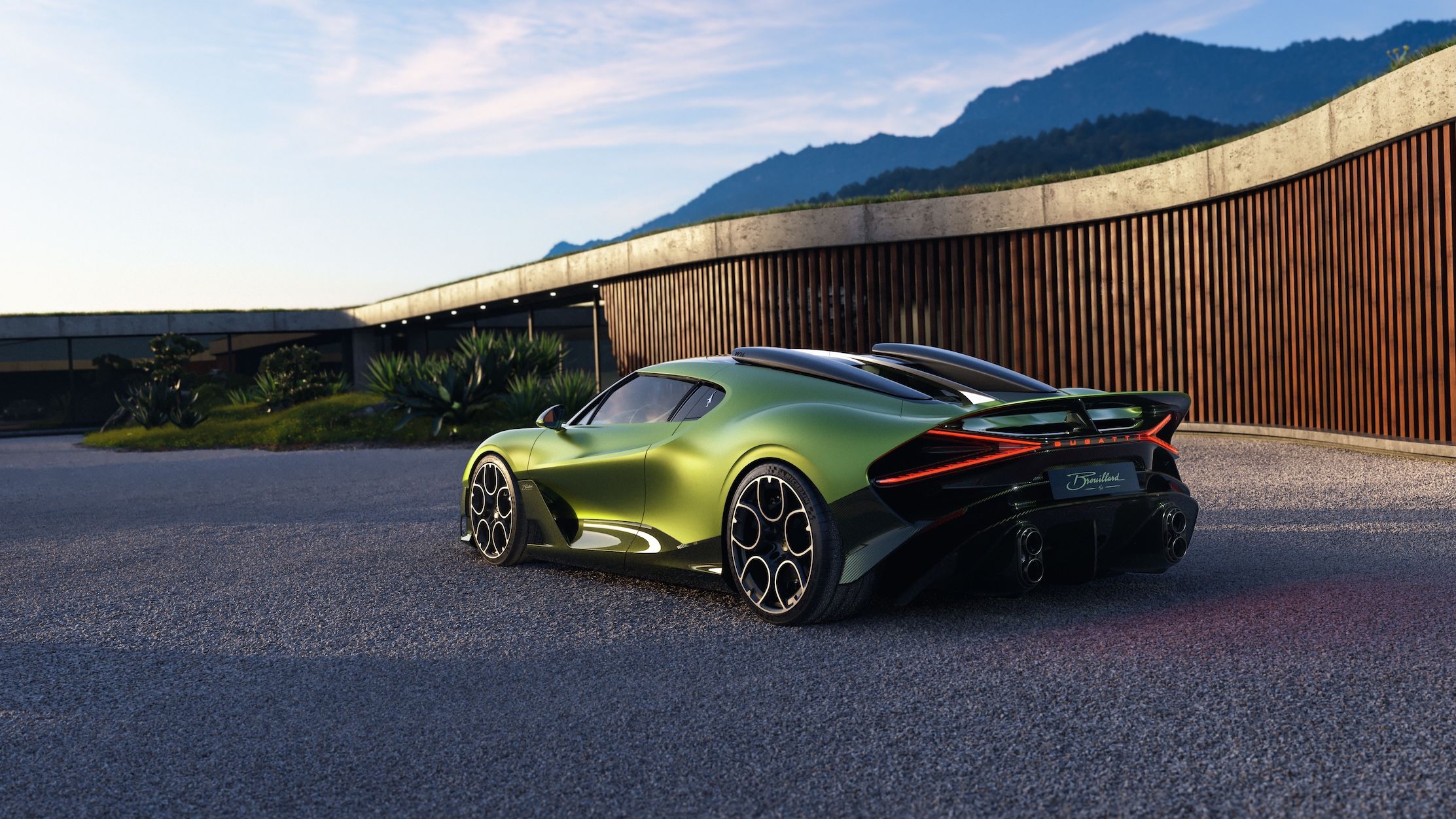 View Photos of the One-of-One Bugatti Brouillard